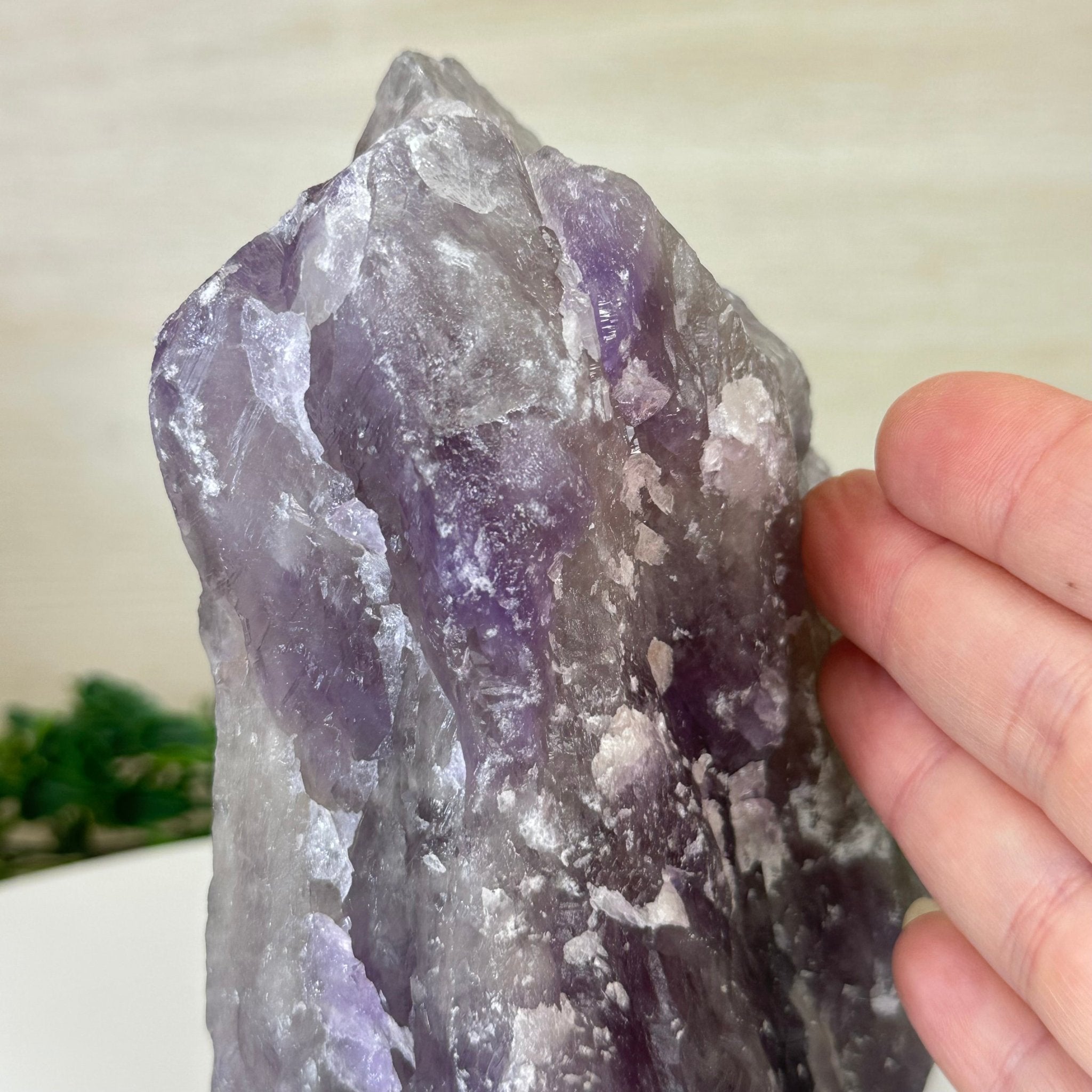 Polished Freeform Amethyst Gemstone, 2.9 lbs & 6.2” Tall #3303AM - 004 - Brazil GemsBrazil GemsPolished Freeform Amethyst Gemstone, 2.9 lbs & 6.2” Tall #3303AM - 004Freeform & Unique Shapes3303AM - 004