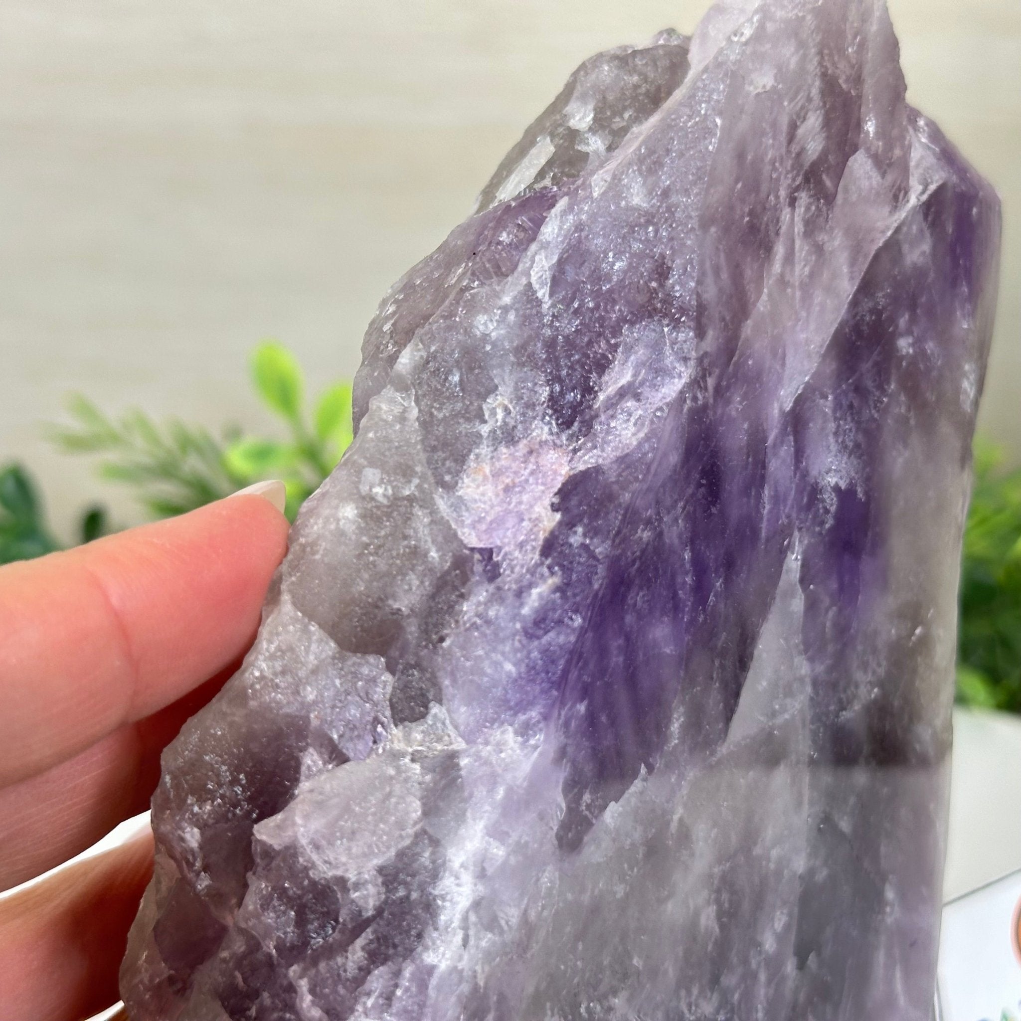 Polished Freeform Amethyst Gemstone, 2.9 lbs & 6.2” Tall #3303AM - 004 - Brazil GemsBrazil GemsPolished Freeform Amethyst Gemstone, 2.9 lbs & 6.2” Tall #3303AM - 004Freeform & Unique Shapes3303AM - 004