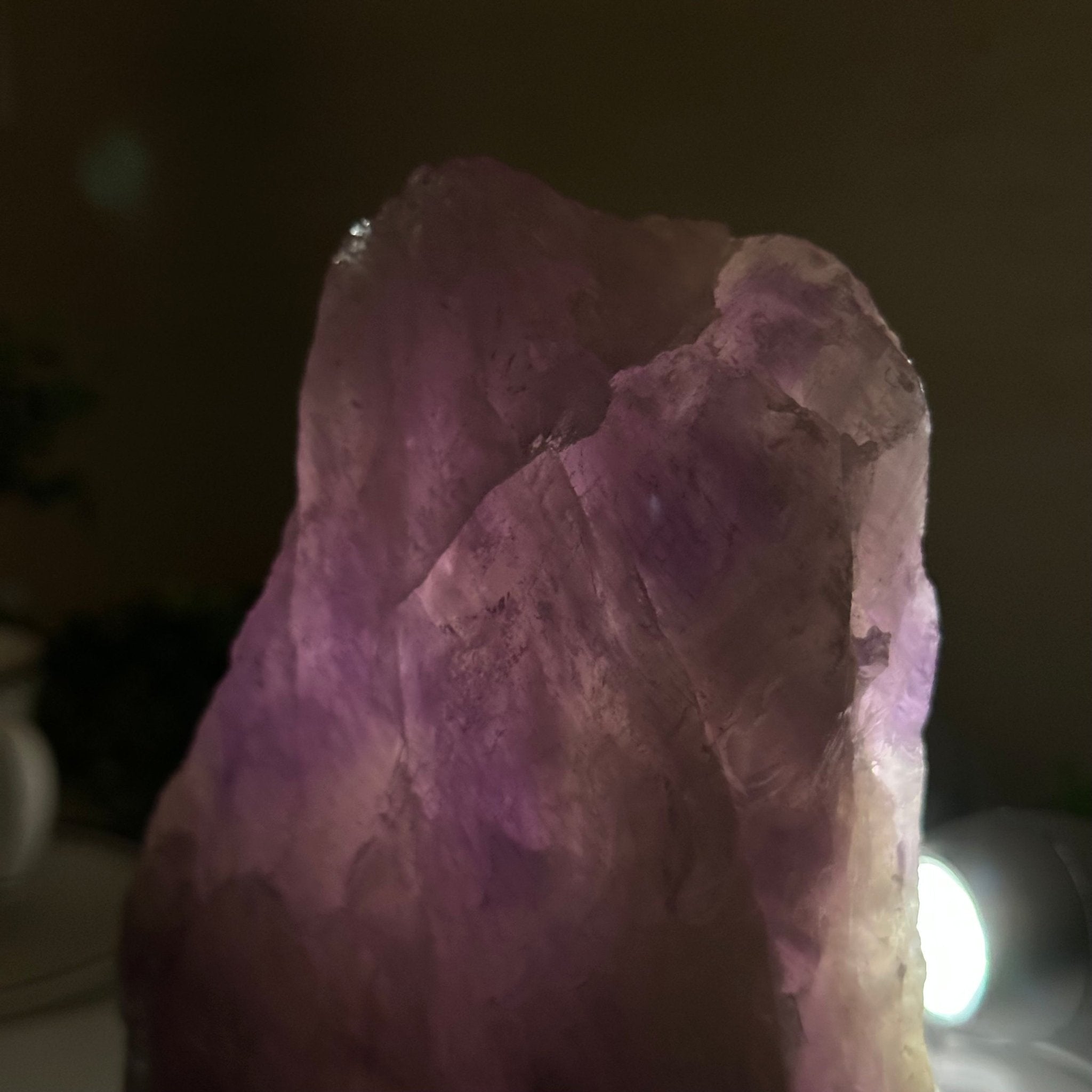 Polished Freeform Amethyst Gemstone, 2.9 lbs & 6.2” Tall #3303AM - 004 - Brazil GemsBrazil GemsPolished Freeform Amethyst Gemstone, 2.9 lbs & 6.2” Tall #3303AM - 004Freeform & Unique Shapes3303AM - 004