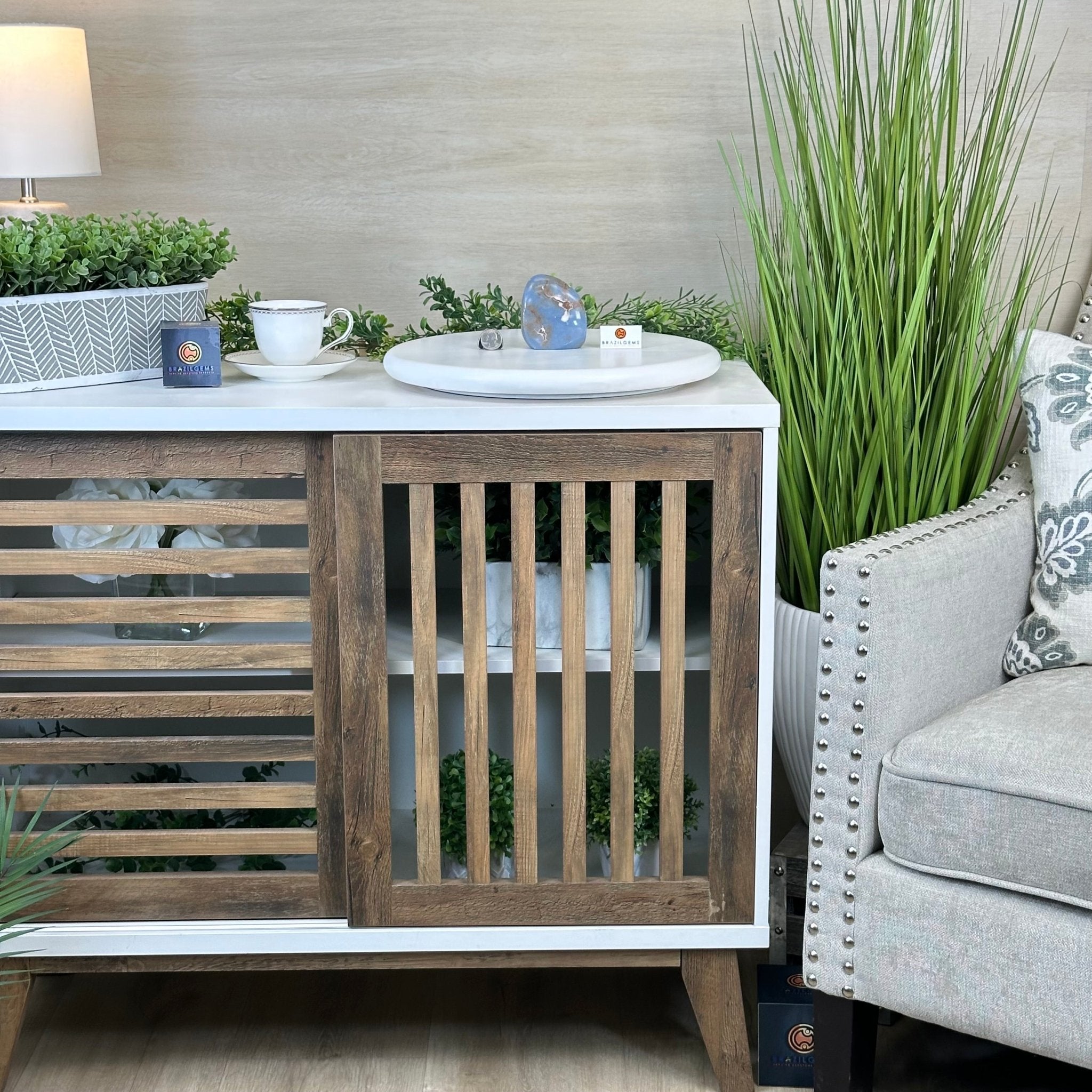 Polished Freeform Angelite Gemstone, 1 lb & 3.2” Tall #3301AL - 003 - Brazil GemsBrazil GemsPolished Freeform Angelite Gemstone, 1 lb & 3.2” Tall #3301AL - 003Freeform & Unique Shapes3301AL - 003