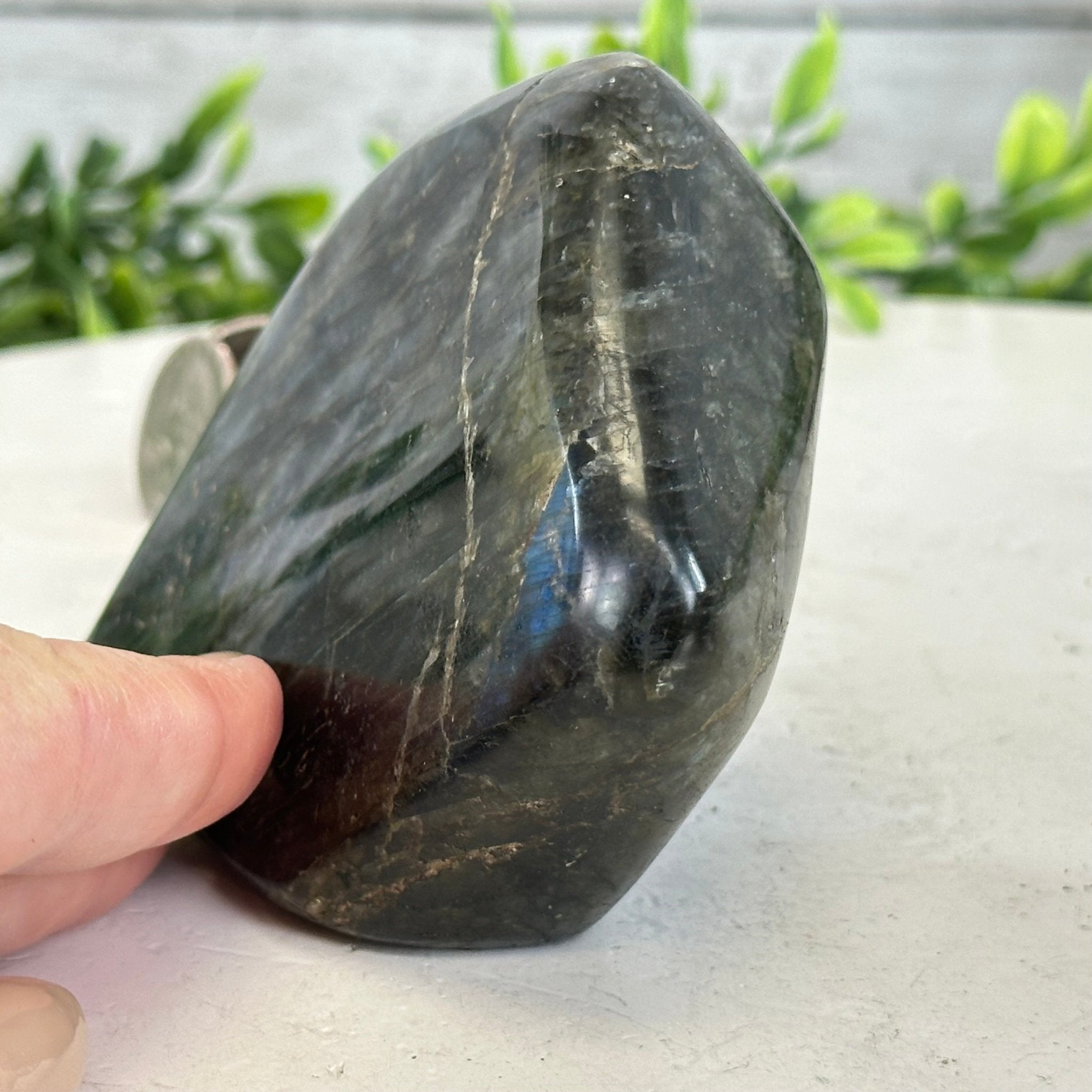 Polished Freeform Labradorite Gemstone, 1 lbs & 3” Tall #3301LB - 003 - Brazil GemsBrazil GemsPolished Freeform Labradorite Gemstone, 1 lbs & 3” Tall #3301LB - 003Freeform & Unique Shapes3301LB - 003