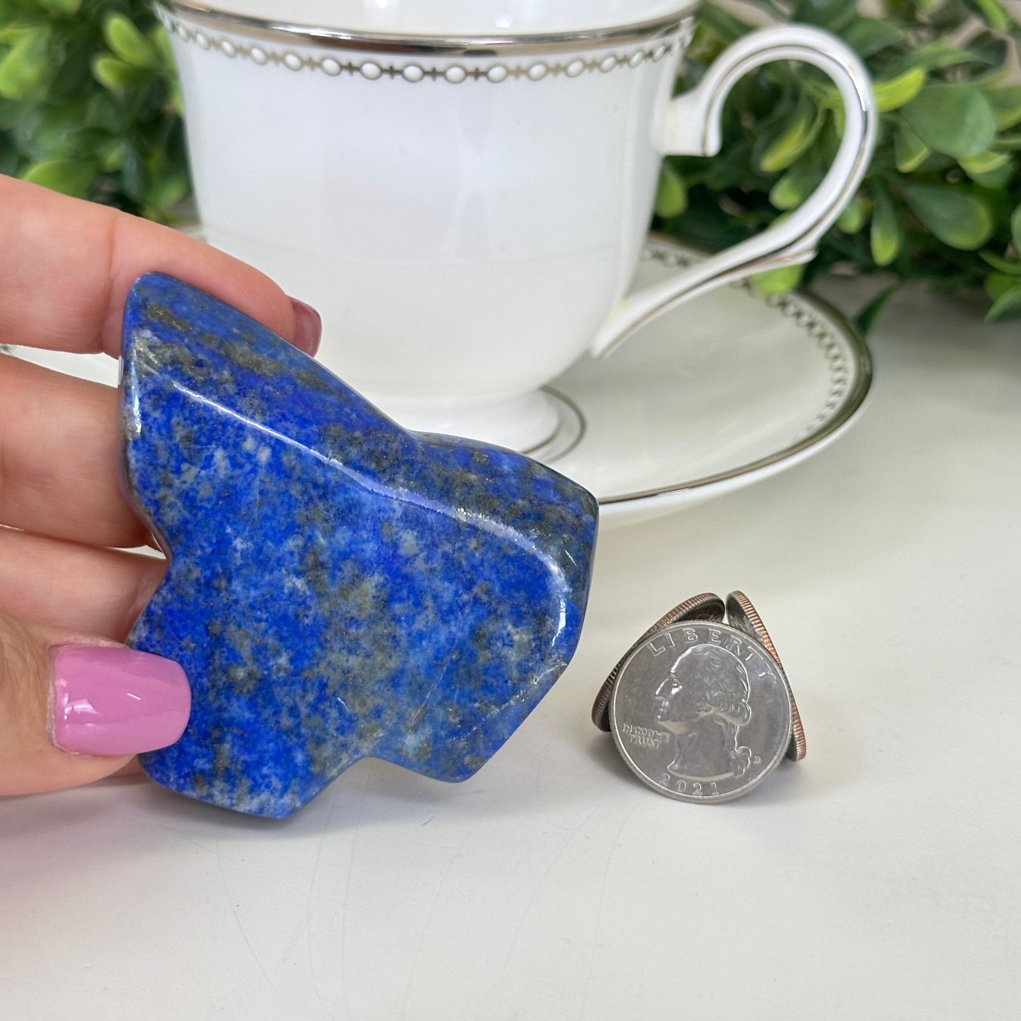 Polished Freeform Lapis Lazuli Palm Stone 3488LL - 009 - Brazil GemsBrazil GemsPolished Freeform Lapis Lazuli Palm Stone 3488LL - 009Freeform & Unique Shapes3488LL - 009