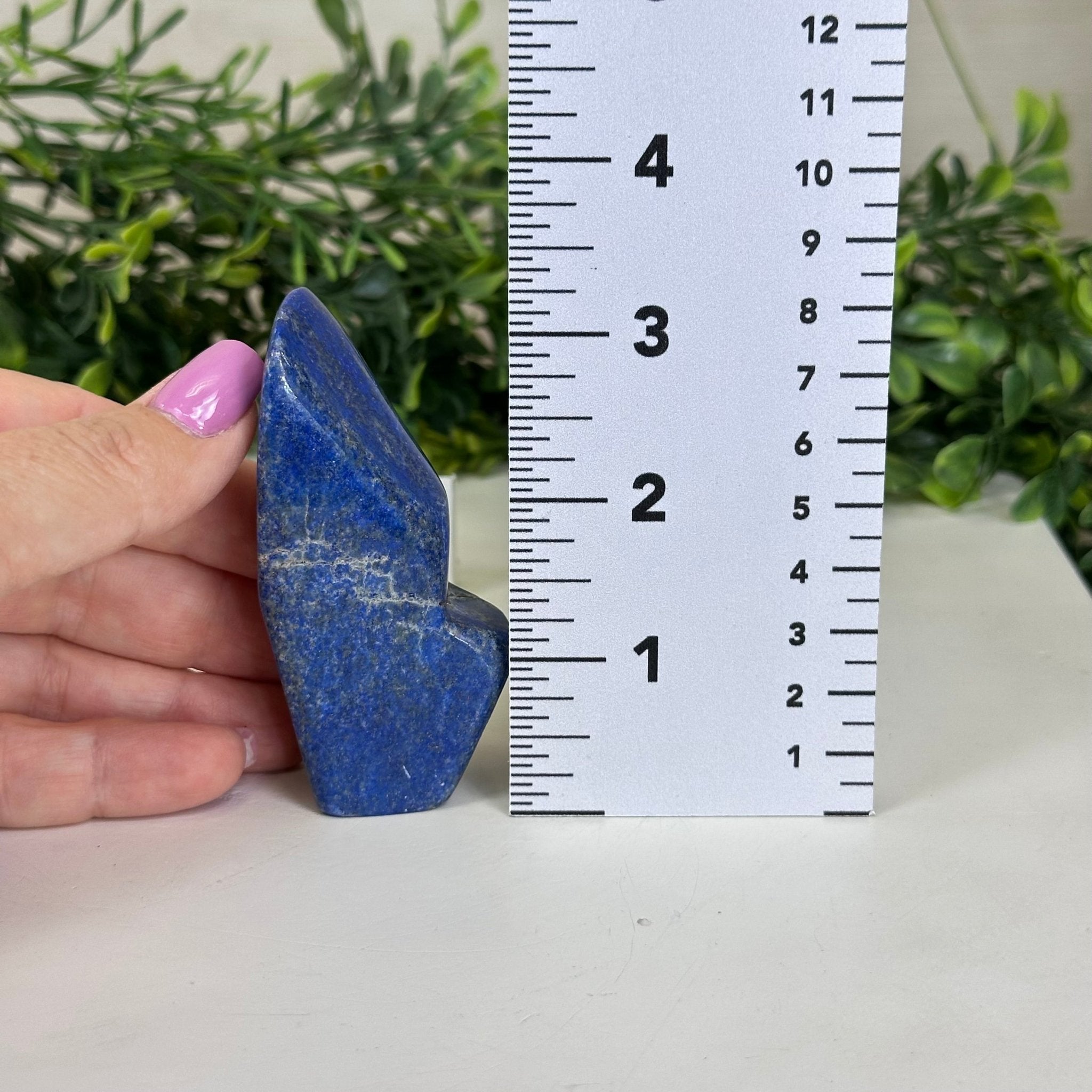Polished Freeform Lapis Lazuli Palm Stone 3488LL - 012 - Brazil GemsBrazil GemsPolished Freeform Lapis Lazuli Palm Stone 3488LL - 012Freeform & Unique Shapes3488LL - 012