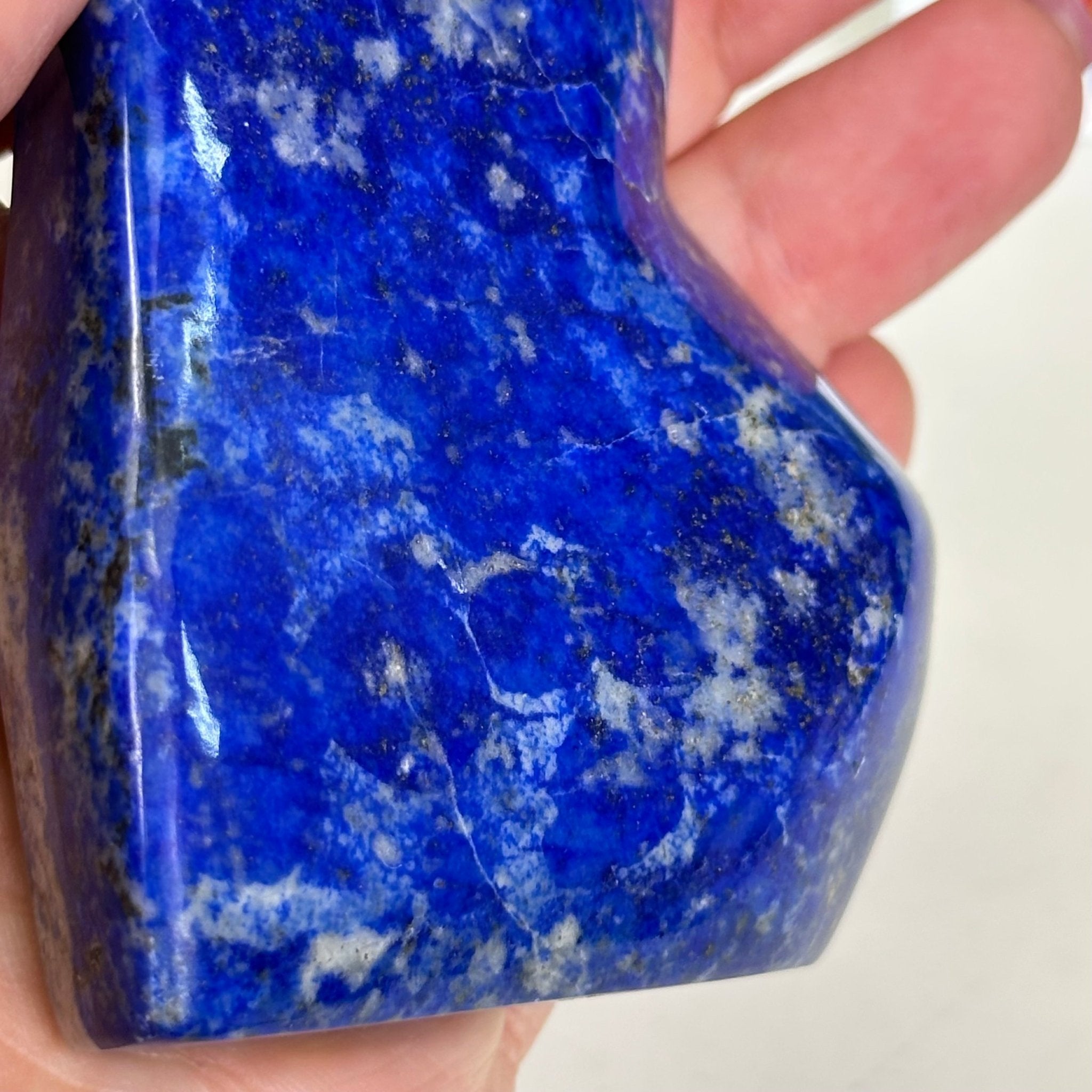 Polished Freeform Lapis Lazuli Palm Stone 3488LL - 018 - Brazil GemsBrazil GemsPolished Freeform Lapis Lazuli Palm Stone 3488LL - 018Freeform & Unique Shapes3488LL - 018