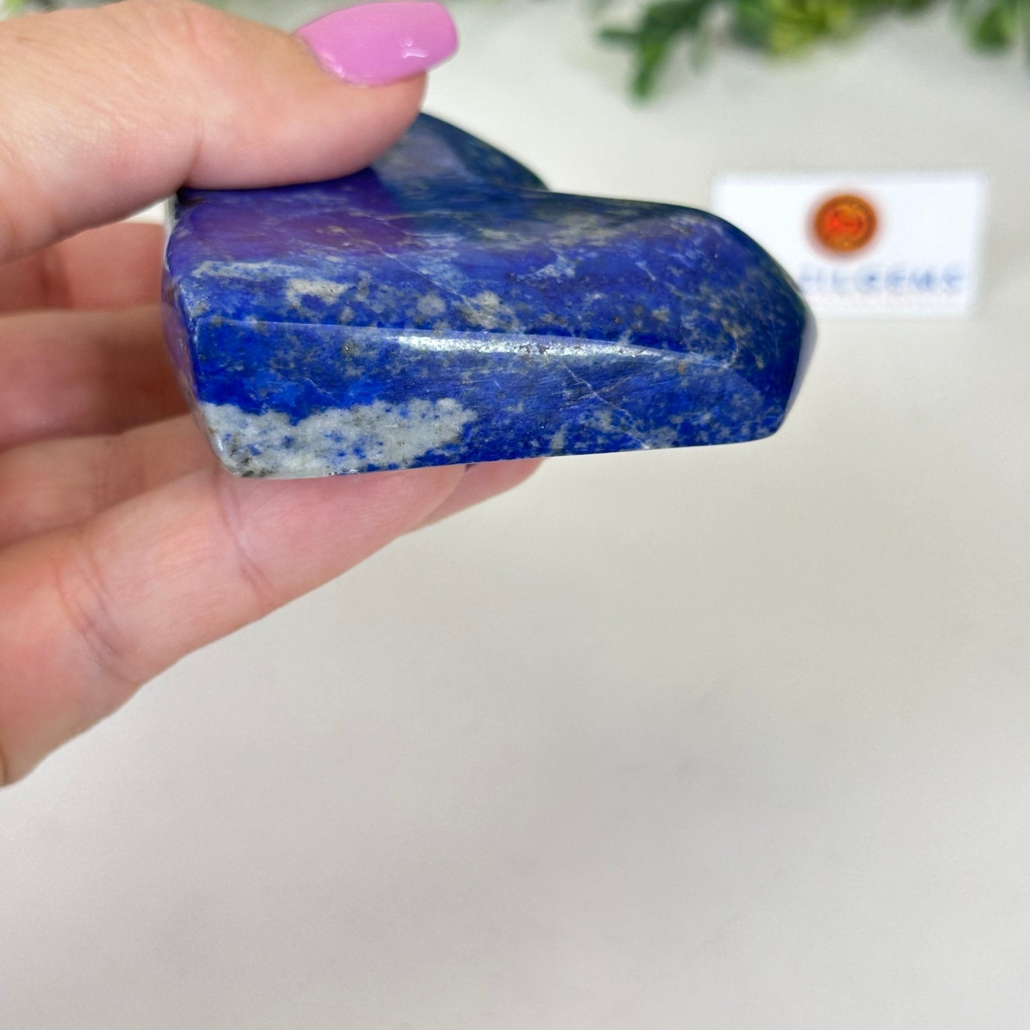 Polished Freeform Lapis Lazuli Palm Stone 3488LL - 018 - Brazil GemsBrazil GemsPolished Freeform Lapis Lazuli Palm Stone 3488LL - 018Freeform & Unique Shapes3488LL - 018