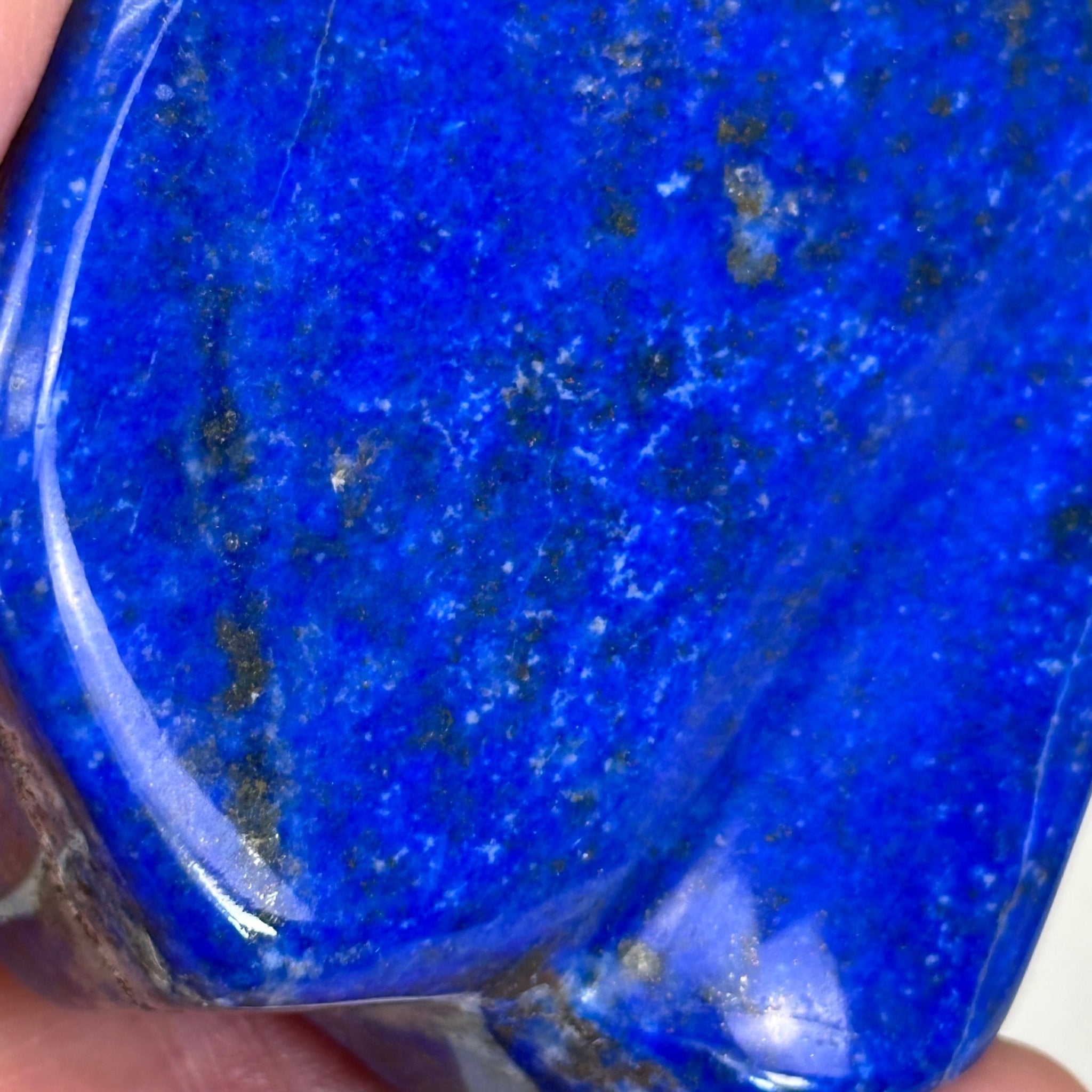 Polished Freeform Lapis Lazuli Palm Stone 3488LL - 020 - Brazil GemsBrazil GemsPolished Freeform Lapis Lazuli Palm Stone 3488LL - 020Freeform & Unique Shapes3488LL - 020