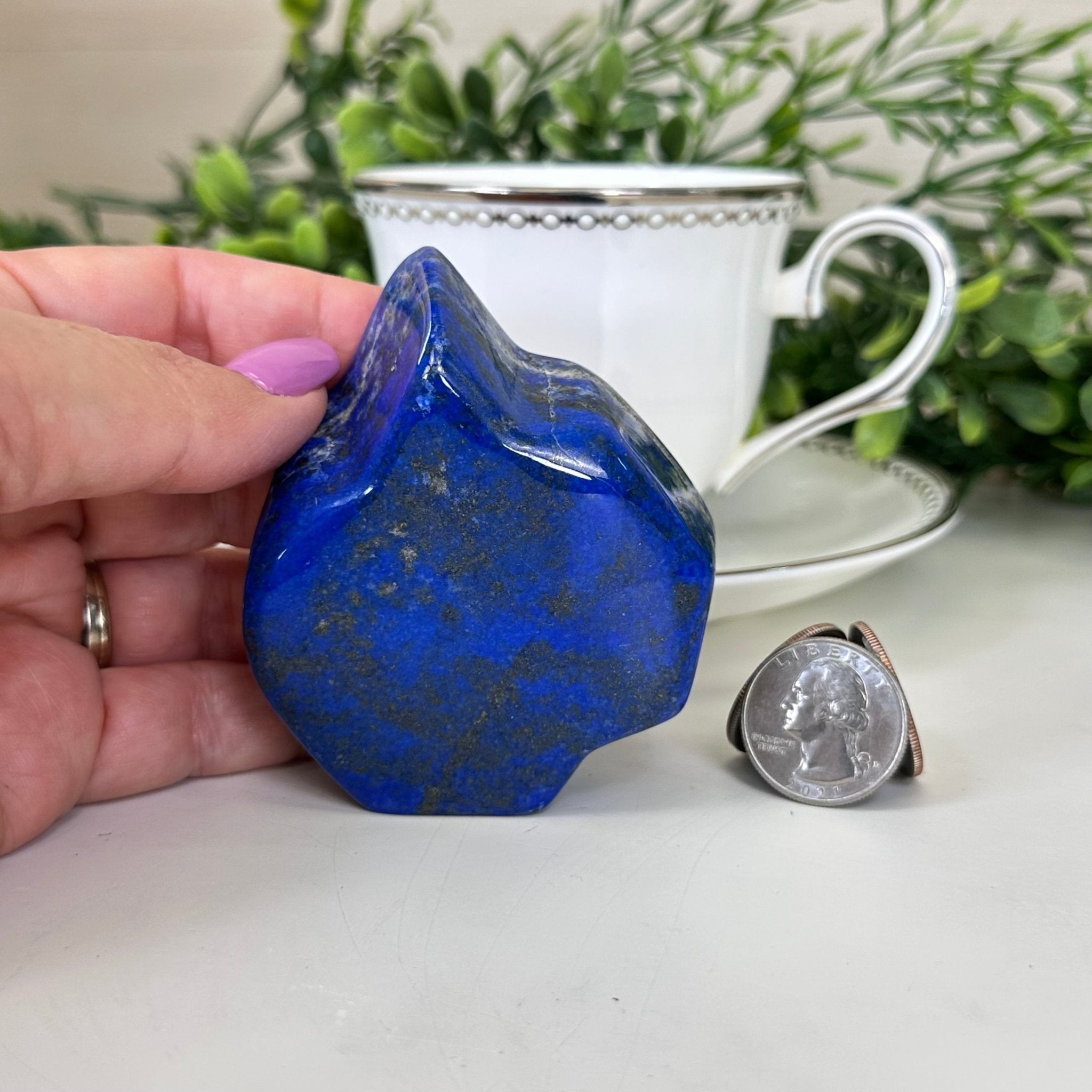 Polished Freeform Lapis Lazuli Palm Stone 3488LL - 020 - Brazil GemsBrazil GemsPolished Freeform Lapis Lazuli Palm Stone 3488LL - 020Freeform & Unique Shapes3488LL - 020