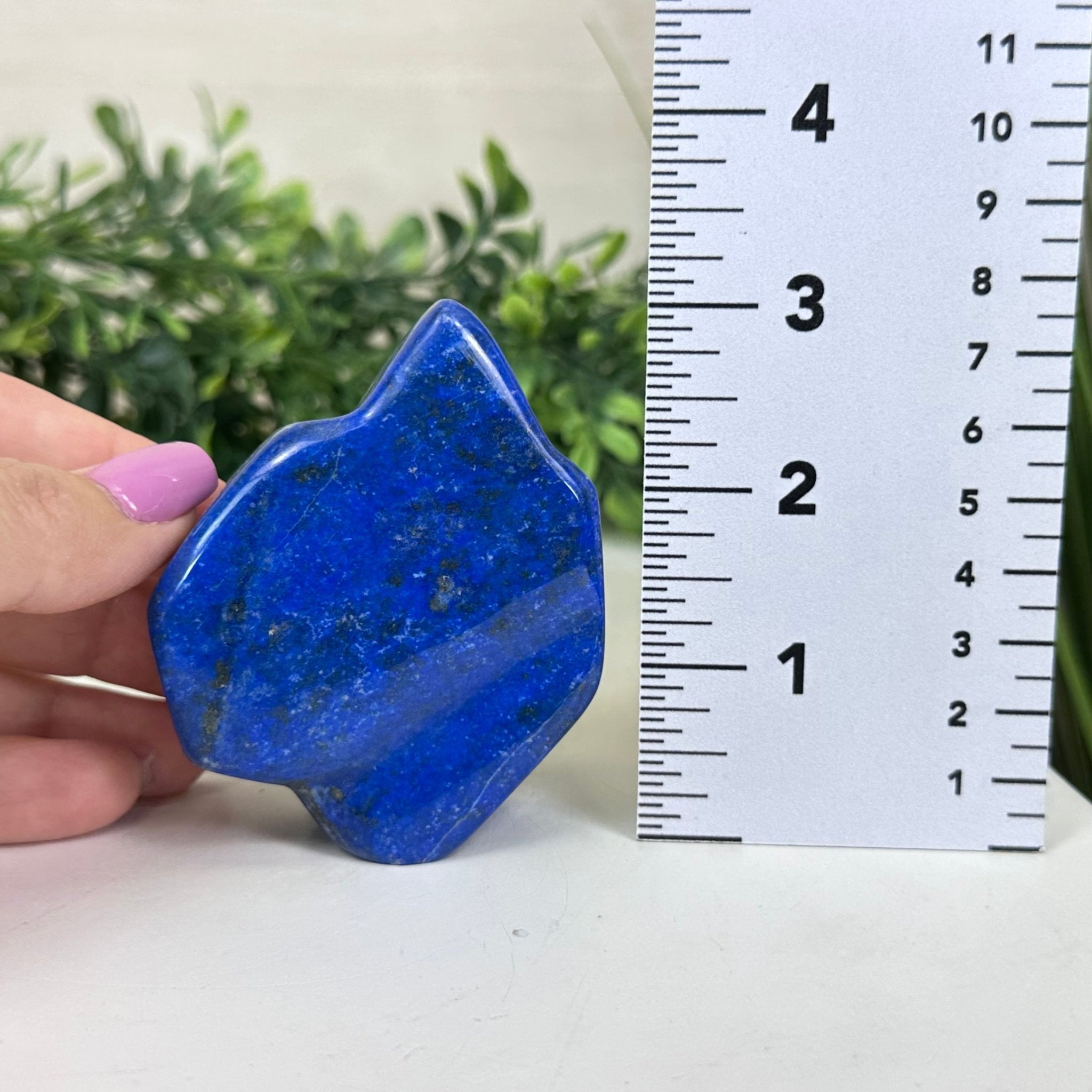 Polished Freeform Lapis Lazuli Palm Stone 3488LL - 020 - Brazil GemsBrazil GemsPolished Freeform Lapis Lazuli Palm Stone 3488LL - 020Freeform & Unique Shapes3488LL - 020