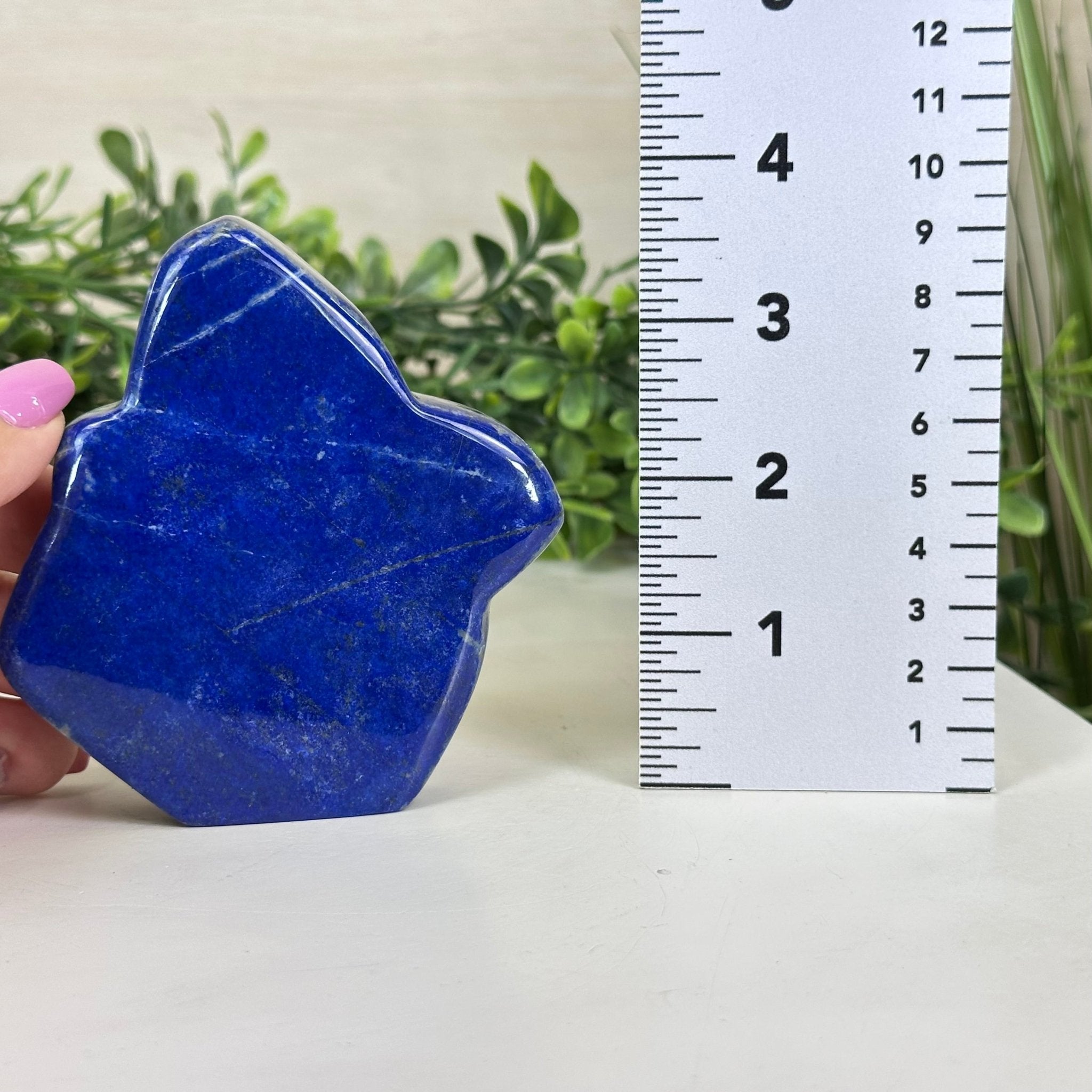 Polished Freeform Lapis Lazuli Palm Stone 3488LL - 021 - Brazil GemsBrazil GemsPolished Freeform Lapis Lazuli Palm Stone 3488LL - 021Freeform & Unique Shapes3488LL - 021