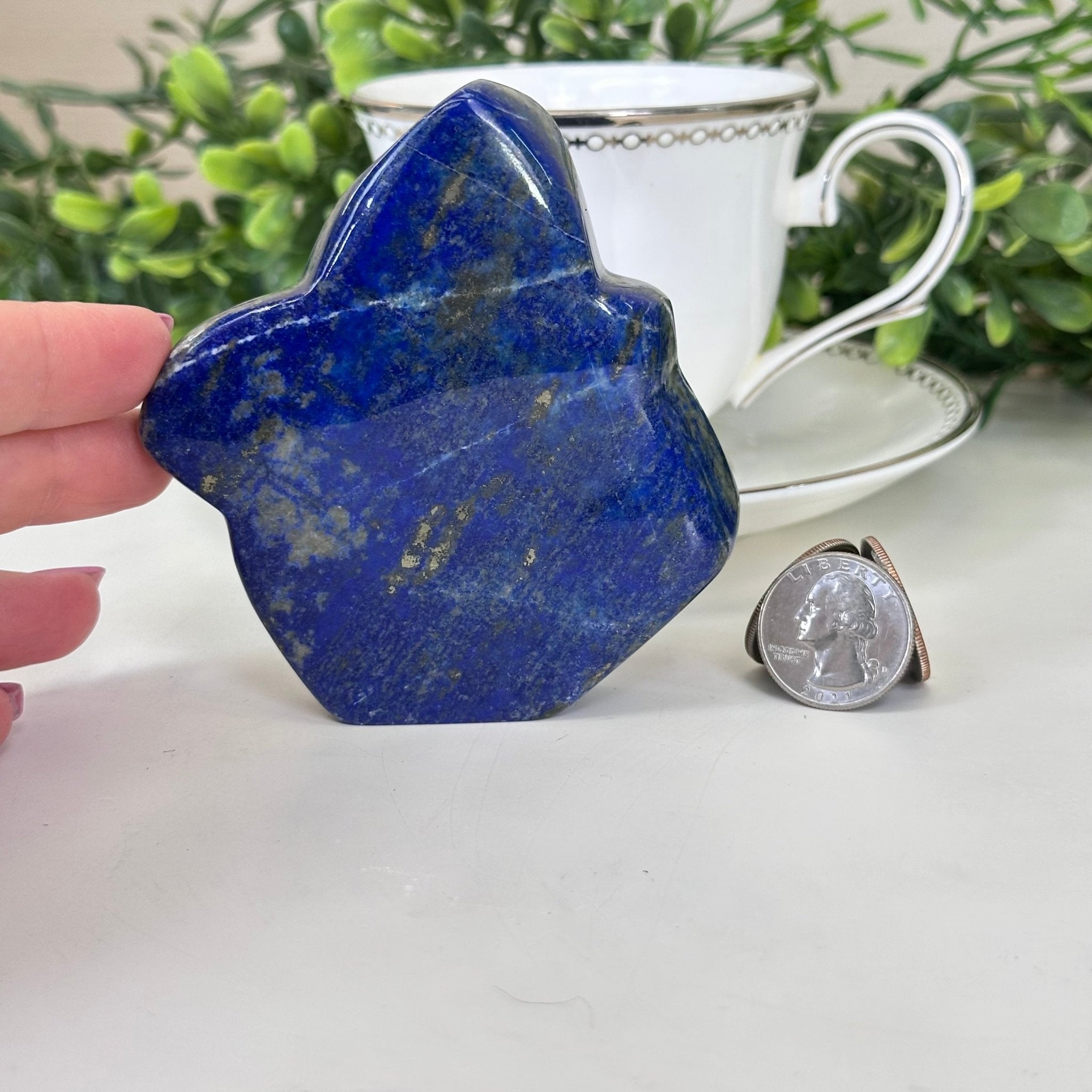 Polished Freeform Lapis Lazuli Palm Stone 3488LL - 021 - Brazil GemsBrazil GemsPolished Freeform Lapis Lazuli Palm Stone 3488LL - 021Freeform & Unique Shapes3488LL - 021