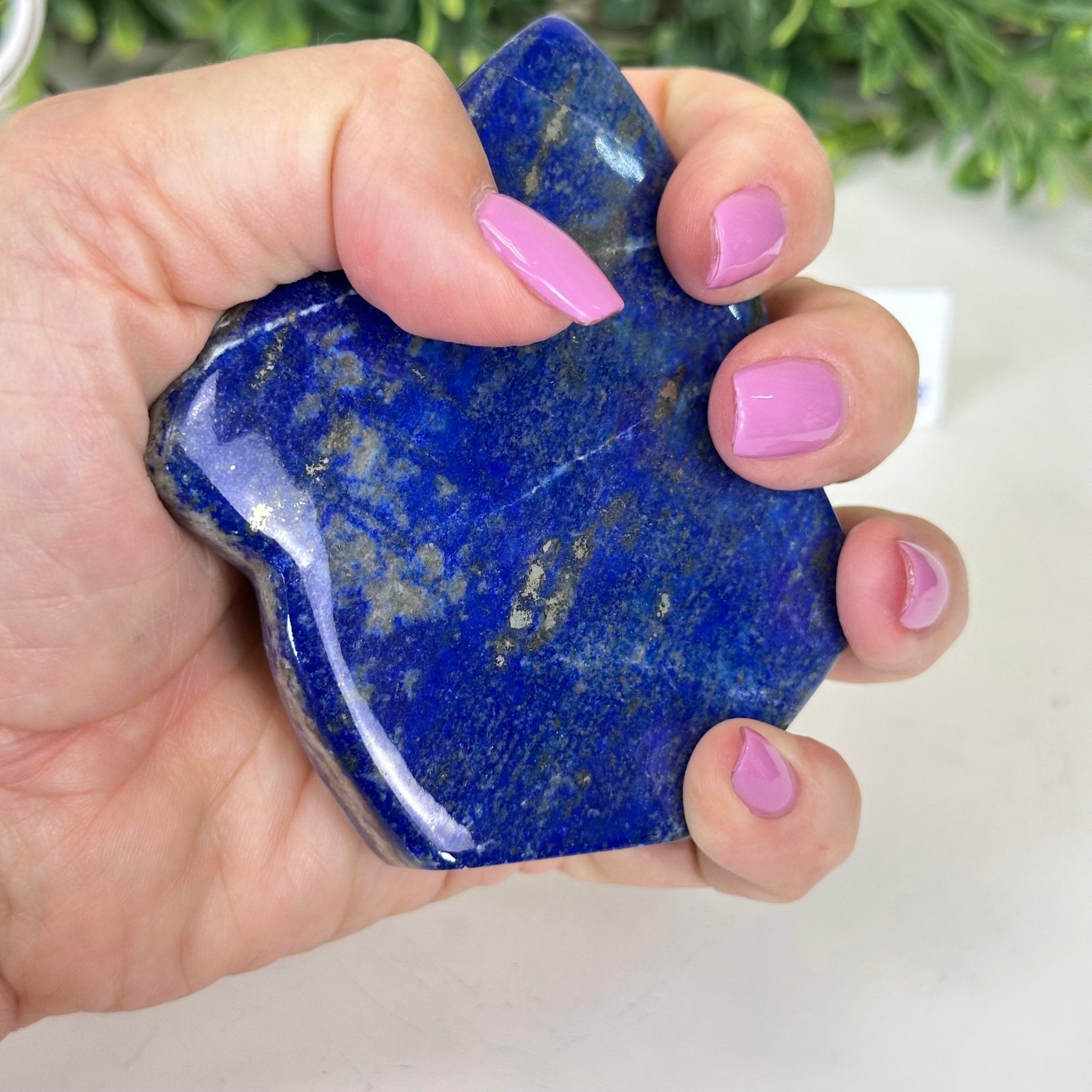 Polished Freeform Lapis Lazuli Palm Stone 3488LL - 021 - Brazil GemsBrazil GemsPolished Freeform Lapis Lazuli Palm Stone 3488LL - 021Freeform & Unique Shapes3488LL - 021