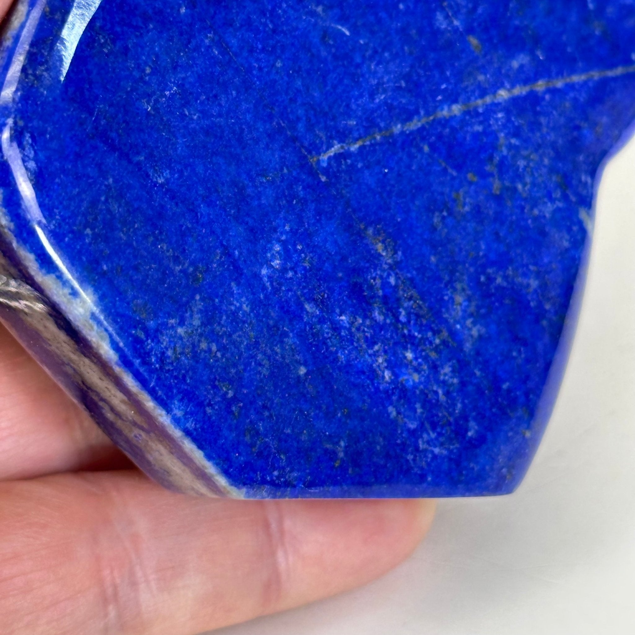 Polished Freeform Lapis Lazuli Palm Stone 3488LL - 021 - Brazil GemsBrazil GemsPolished Freeform Lapis Lazuli Palm Stone 3488LL - 021Freeform & Unique Shapes3488LL - 021