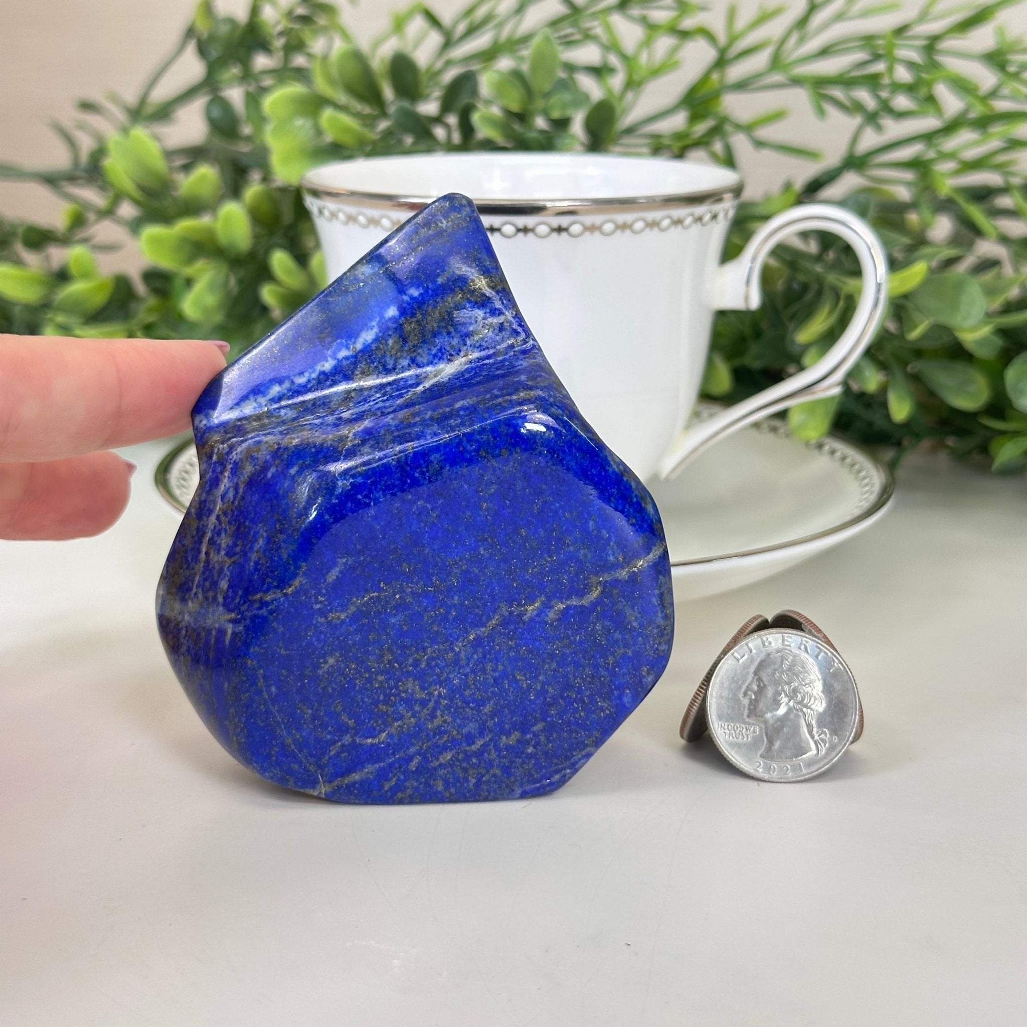 Polished Freeform Lapis Lazuli Palm Stone 3488LL - 026 - Brazil GemsBrazil GemsPolished Freeform Lapis Lazuli Palm Stone 3488LL - 026Freeform & Unique Shapes3488LL - 026