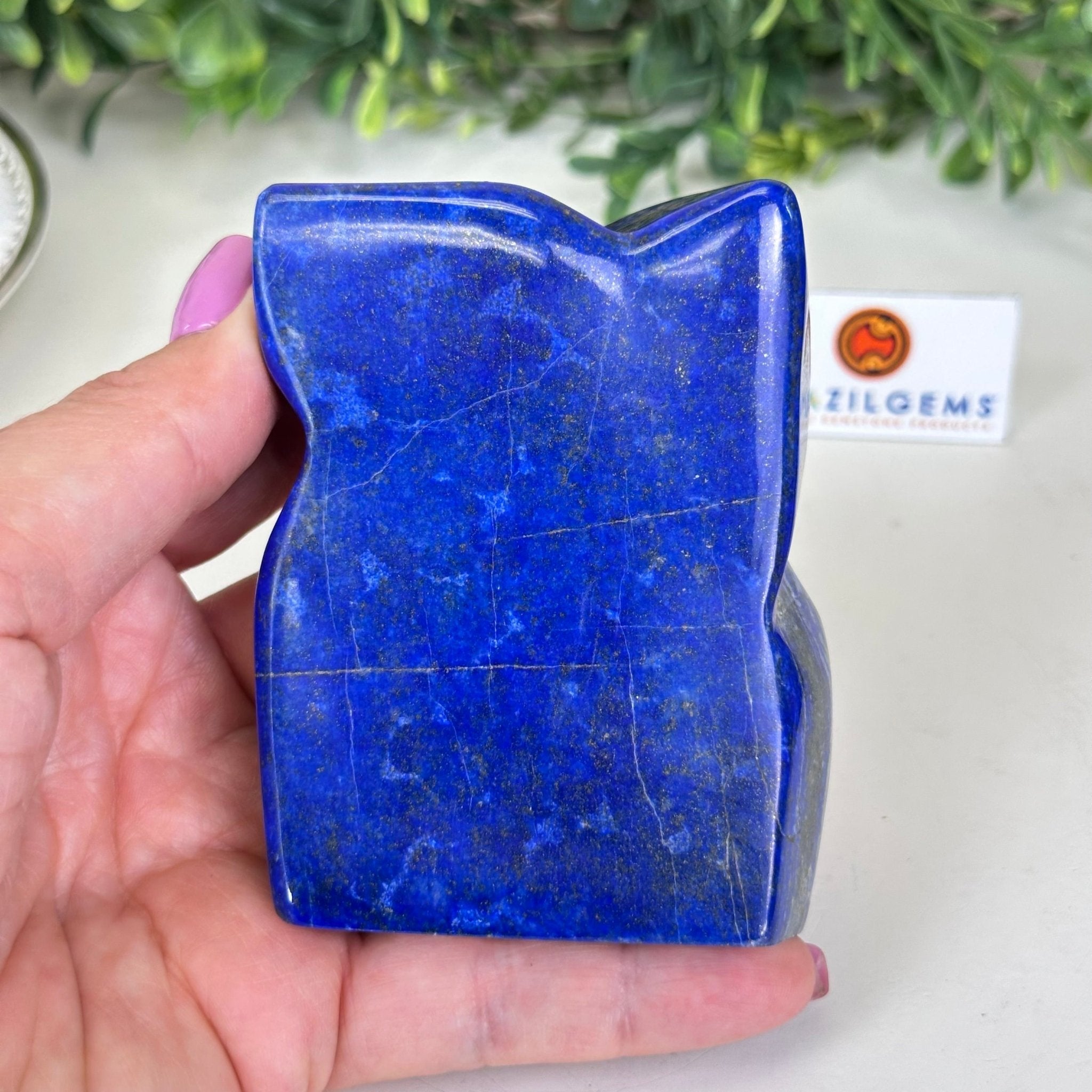 Polished Freeform Lapis Lazuli Palm Stone 3488LL - 029 - Brazil GemsBrazil GemsPolished Freeform Lapis Lazuli Palm Stone 3488LL - 029Freeform & Unique Shapes3488LL - 029