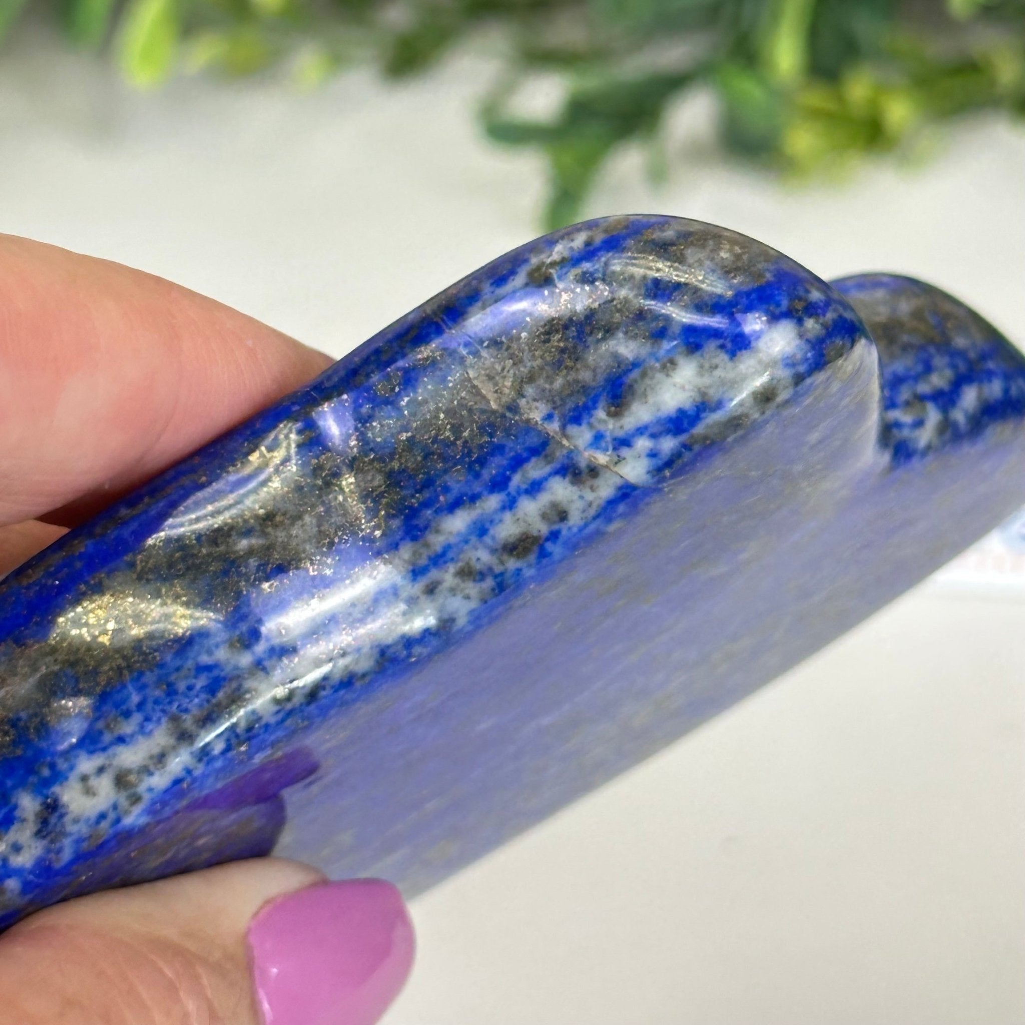 Polished Freeform Lapis Lazuli Palm Stone 3488LL - 030 - Brazil GemsBrazil GemsPolished Freeform Lapis Lazuli Palm Stone 3488LL - 030Freeform & Unique Shapes3488LL - 030