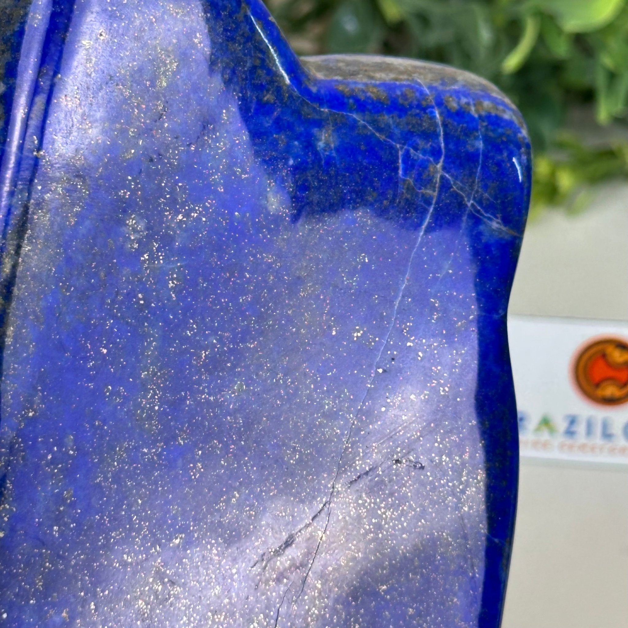 Polished Freeform Lapis Lazuli Palm Stone 3488LL - 030 - Brazil GemsBrazil GemsPolished Freeform Lapis Lazuli Palm Stone 3488LL - 030Freeform & Unique Shapes3488LL - 030