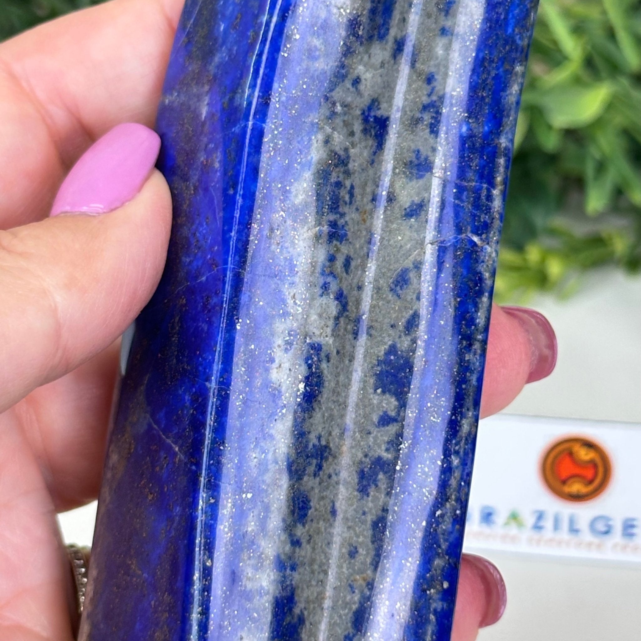 Polished Freeform Lapis Lazuli Palm Stone 3488LL - 031 - Brazil GemsBrazil GemsPolished Freeform Lapis Lazuli Palm Stone 3488LL - 031Freeform & Unique Shapes3488LL - 031
