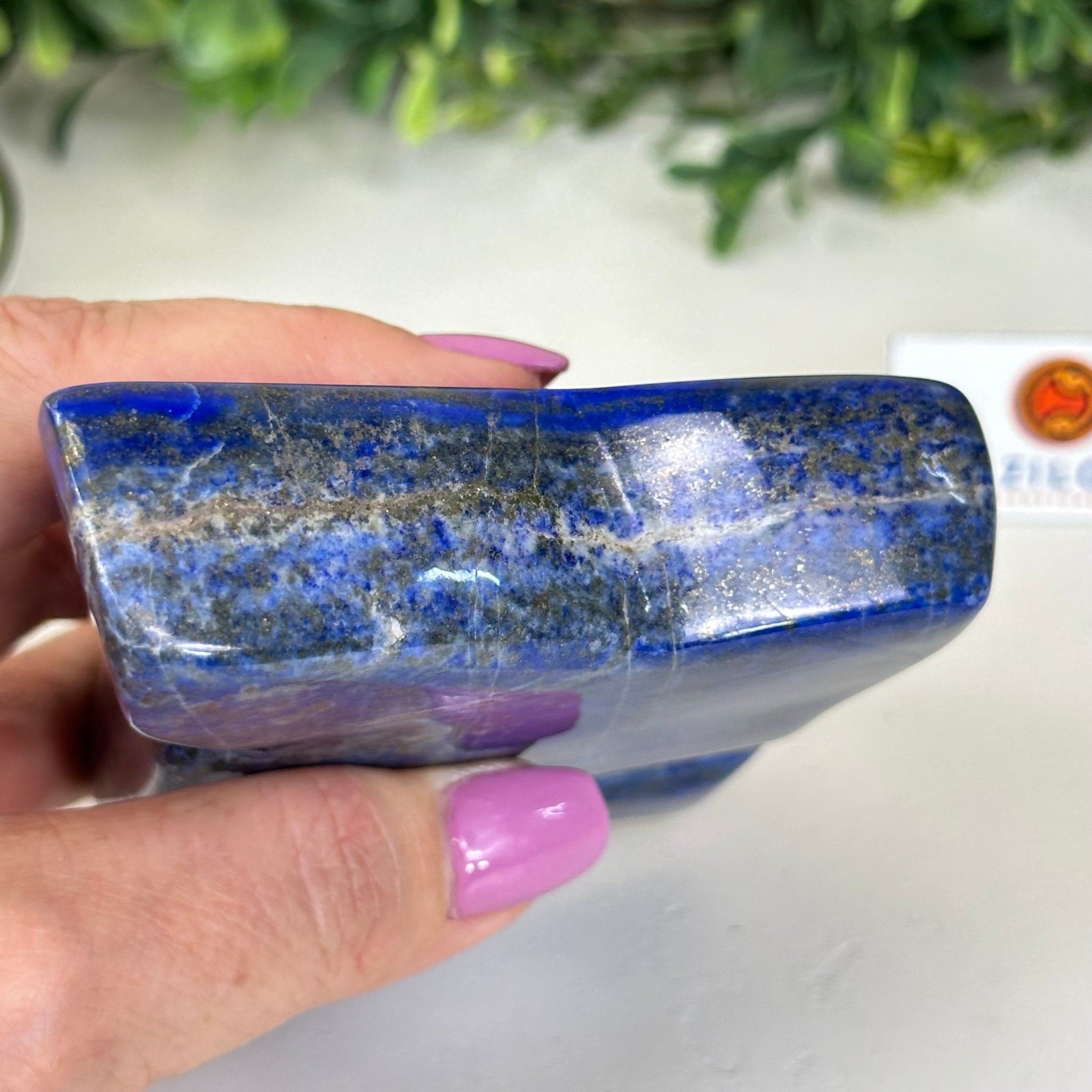 Polished Freeform Lapis Lazuli Palm Stone 3488LL - 032 - Brazil GemsBrazil GemsPolished Freeform Lapis Lazuli Palm Stone 3488LL - 032Freeform & Unique Shapes3488LL - 032