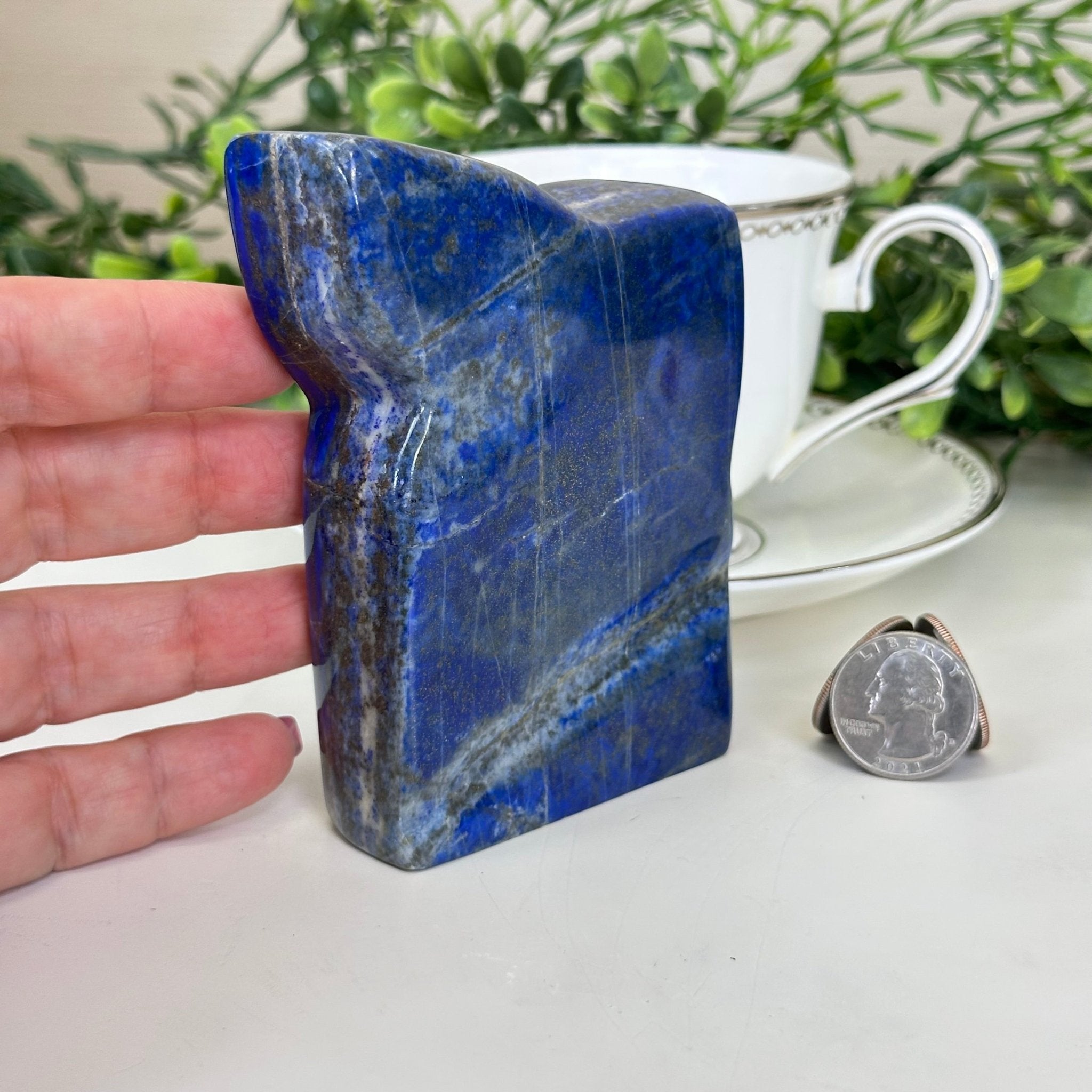 Polished Freeform Lapis Lazuli Palm Stone 3488LL - 032 - Brazil GemsBrazil GemsPolished Freeform Lapis Lazuli Palm Stone 3488LL - 032Freeform & Unique Shapes3488LL - 032