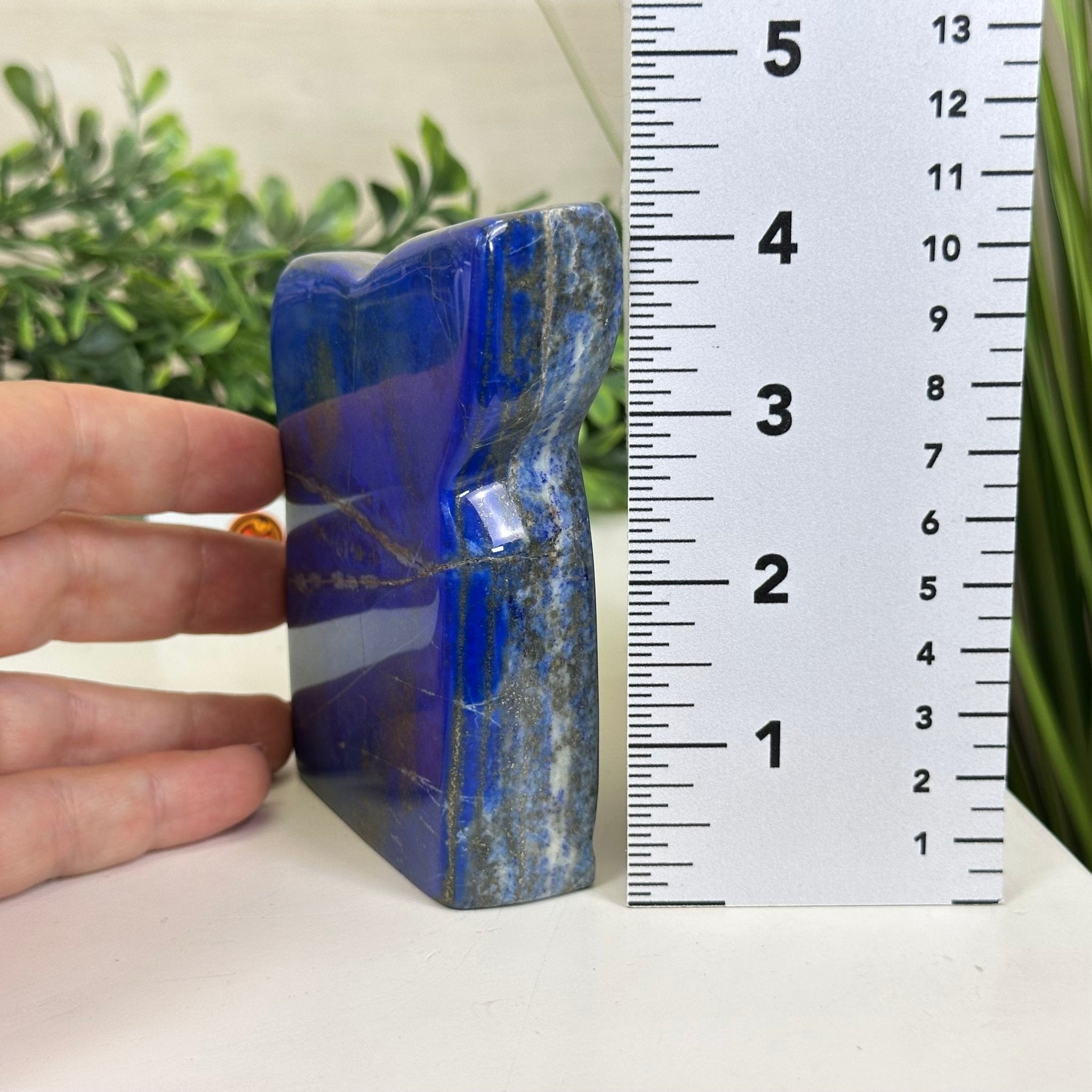 Polished Freeform Lapis Lazuli Palm Stone 3488LL - 032 - Brazil GemsBrazil GemsPolished Freeform Lapis Lazuli Palm Stone 3488LL - 032Freeform & Unique Shapes3488LL - 032