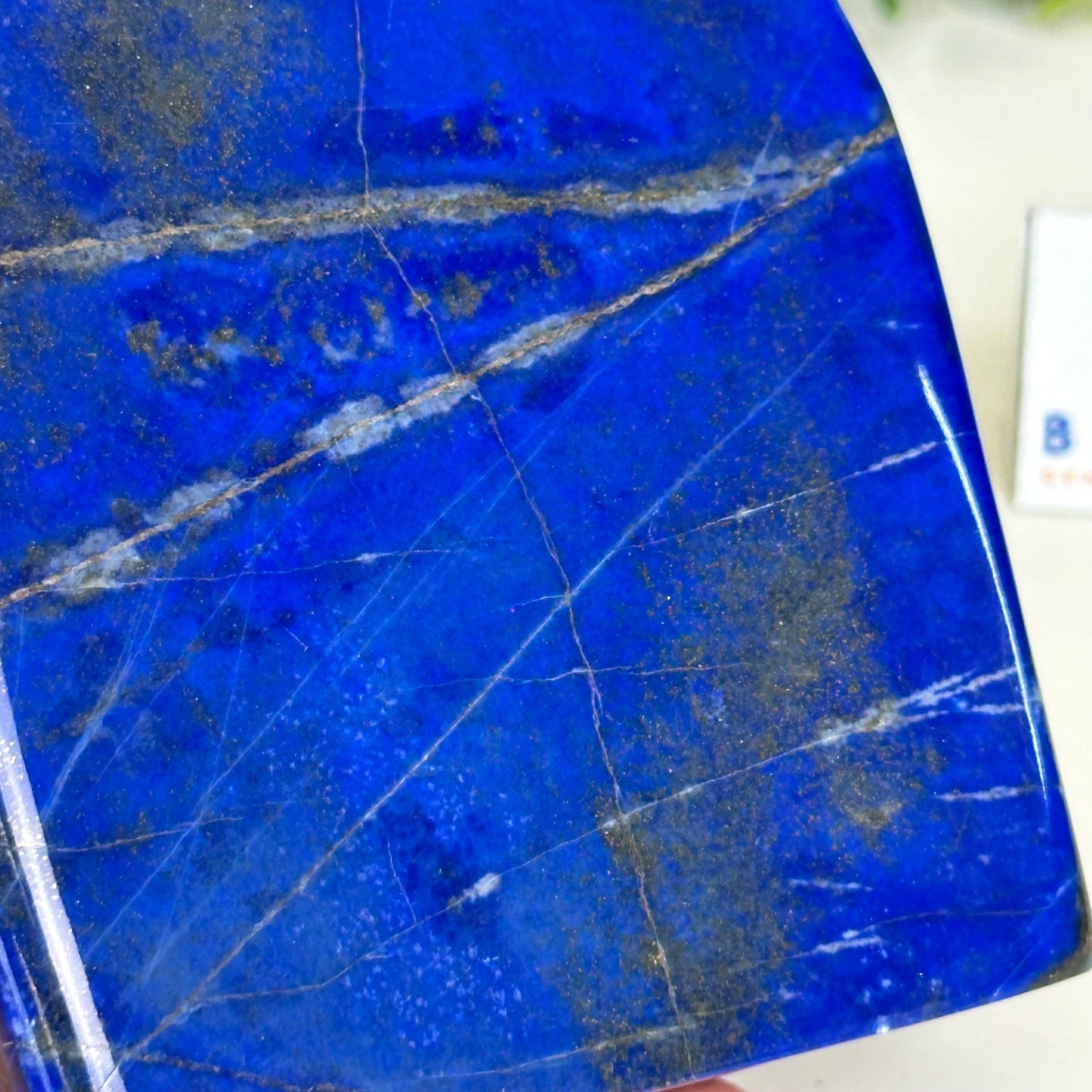 Polished Freeform Lapis Lazuli Palm Stone 3488LL - 032 - Brazil GemsBrazil GemsPolished Freeform Lapis Lazuli Palm Stone 3488LL - 032Freeform & Unique Shapes3488LL - 032