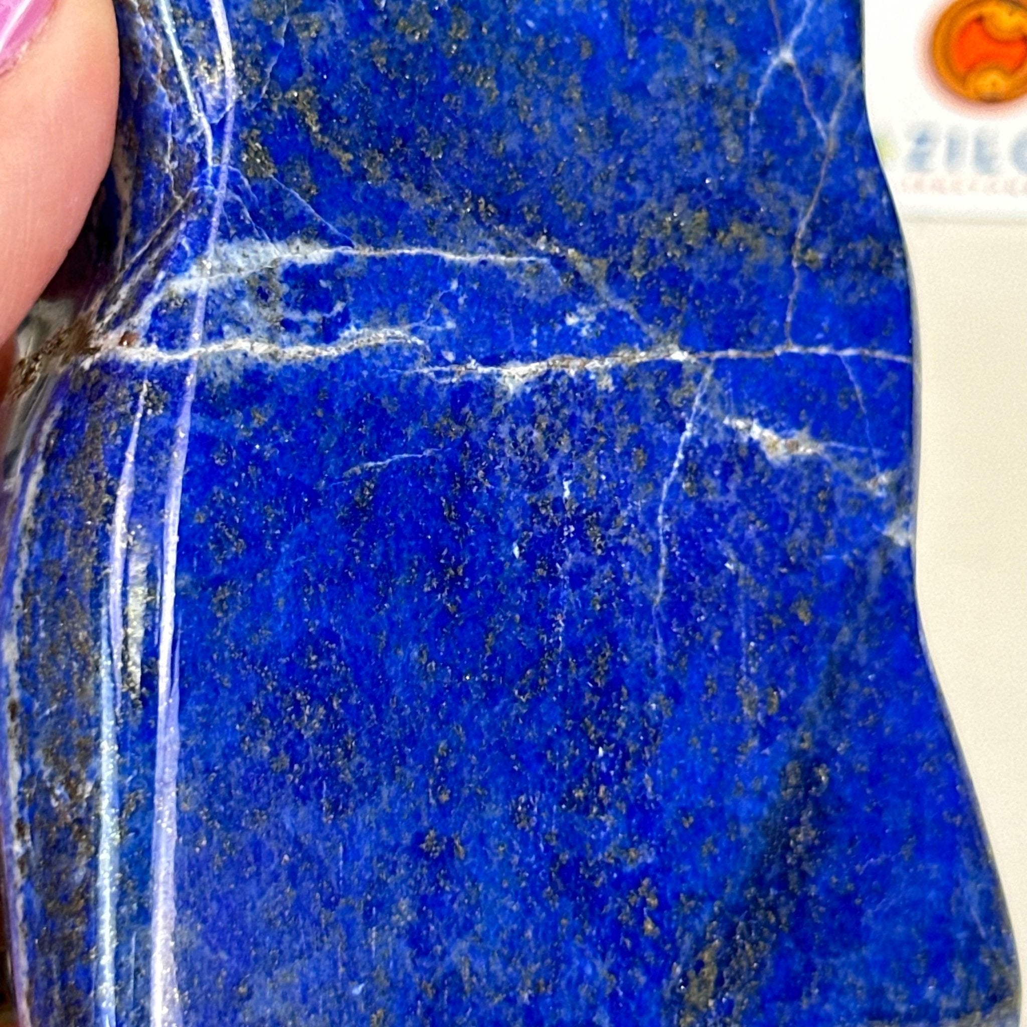Polished Freeform Lapis Lazuli Palm Stone 3488LL - 034 - Brazil GemsBrazil GemsPolished Freeform Lapis Lazuli Palm Stone 3488LL - 034Freeform & Unique Shapes3488LL - 034