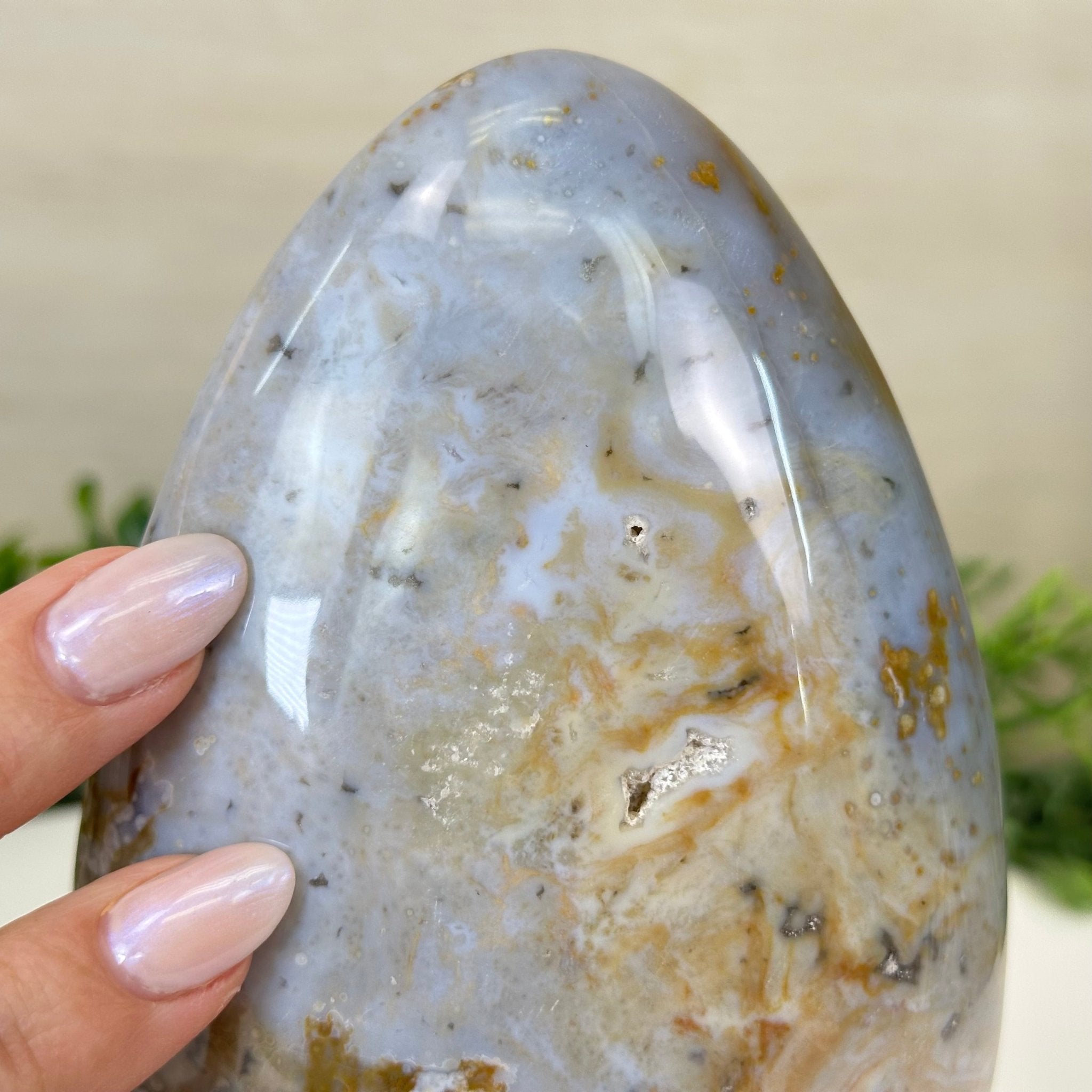 Polished Freeform Ocean Jasper Gemstone, 5.5 lbs & 7.4” Tall #3301OJ - 001 - Brazil GemsBrazil GemsPolished Freeform Ocean Jasper Gemstone, 5.5 lbs & 7.4” Tall #3301OJ - 001Freeform & Unique Shapes3301OJ - 001