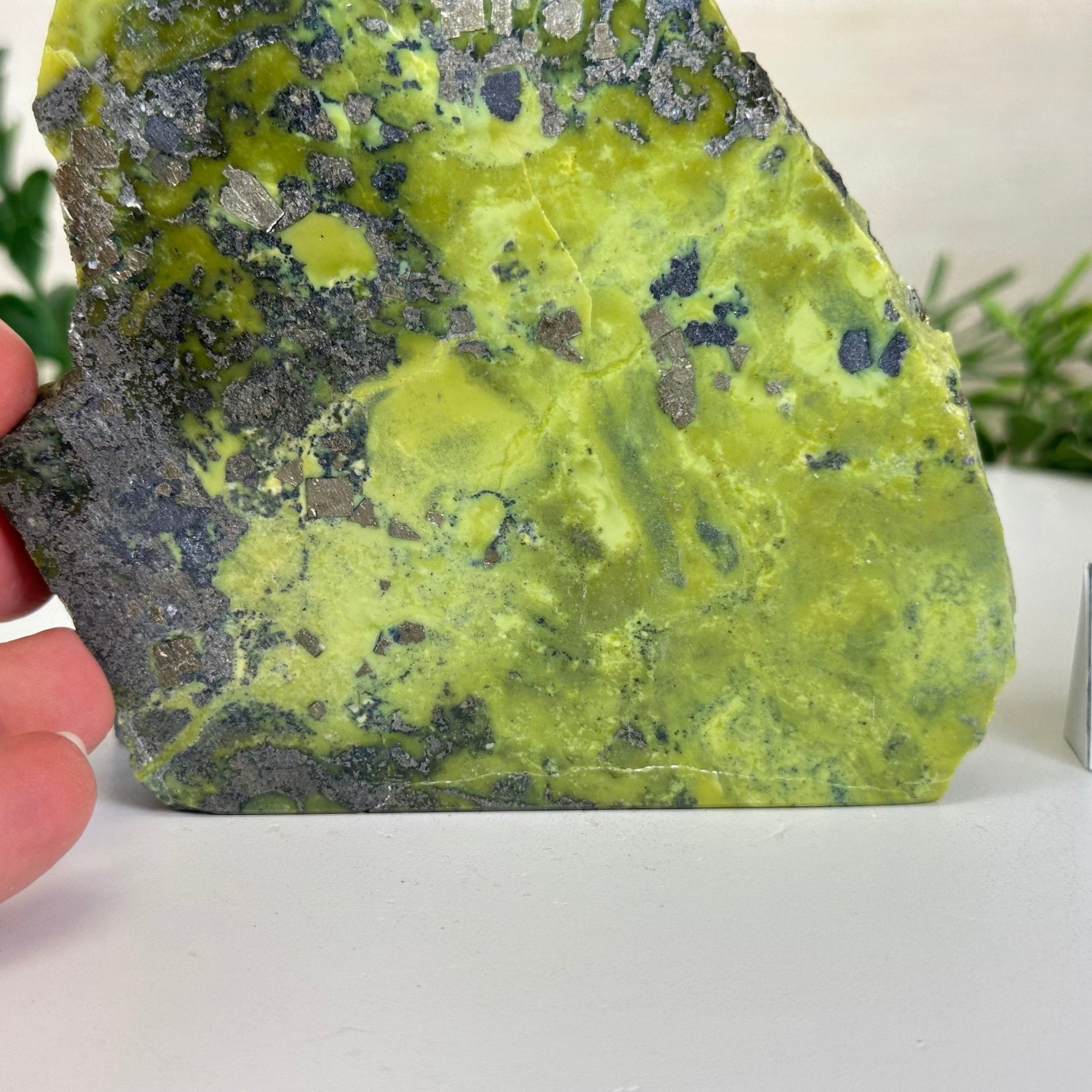 Polished Freeform Serpentine Gemstone, 3.2 lbs & 5” Tall #3303SE - 001 - Brazil GemsBrazil GemsPolished Freeform Serpentine Gemstone, 3.2 lbs & 5” Tall #3303SE - 001Freeform & Unique Shapes3303SE - 001