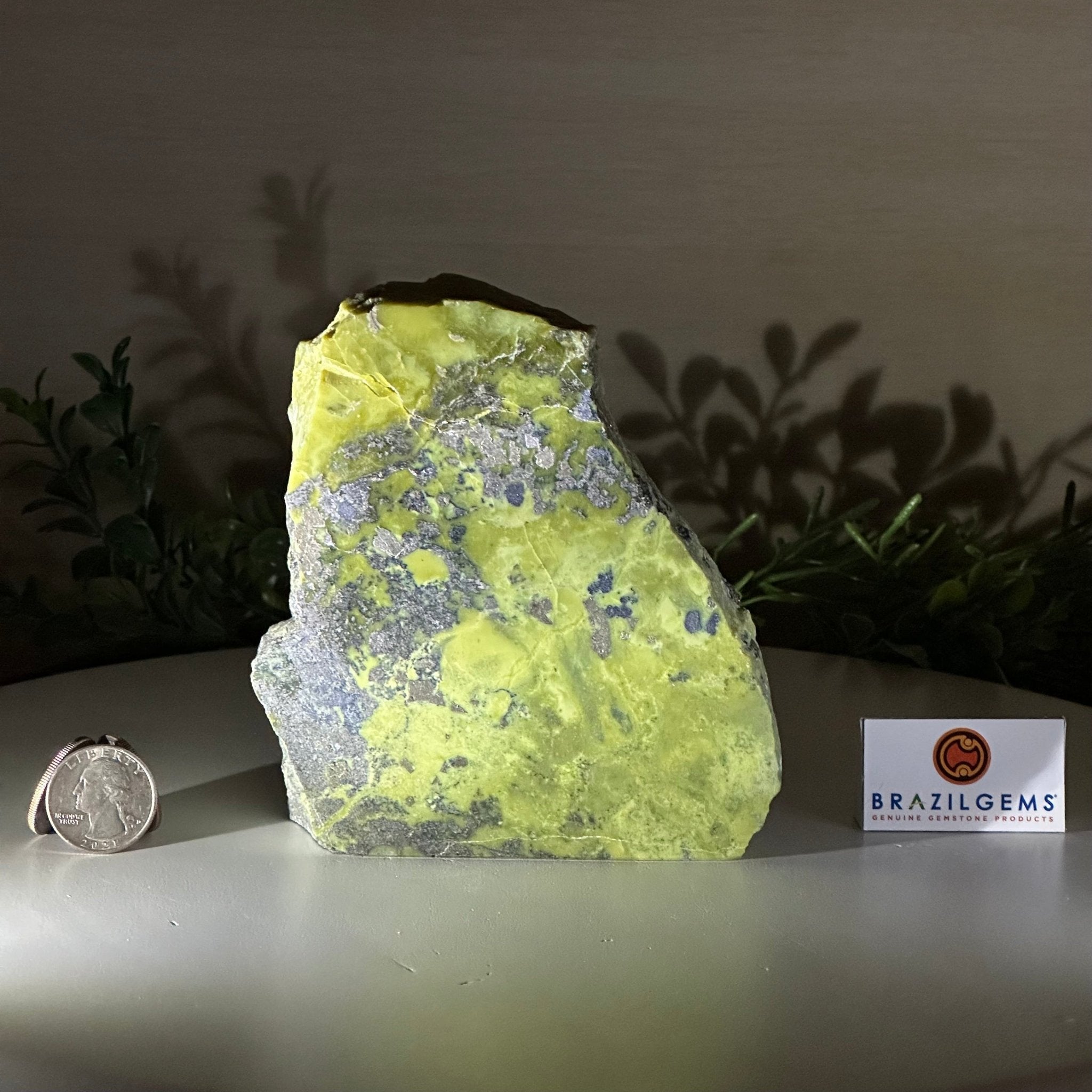 Polished Freeform Serpentine Gemstone, 3.2 lbs & 5” Tall #3303SE - 001 - Brazil GemsBrazil GemsPolished Freeform Serpentine Gemstone, 3.2 lbs & 5” Tall #3303SE - 001Freeform & Unique Shapes3303SE - 001