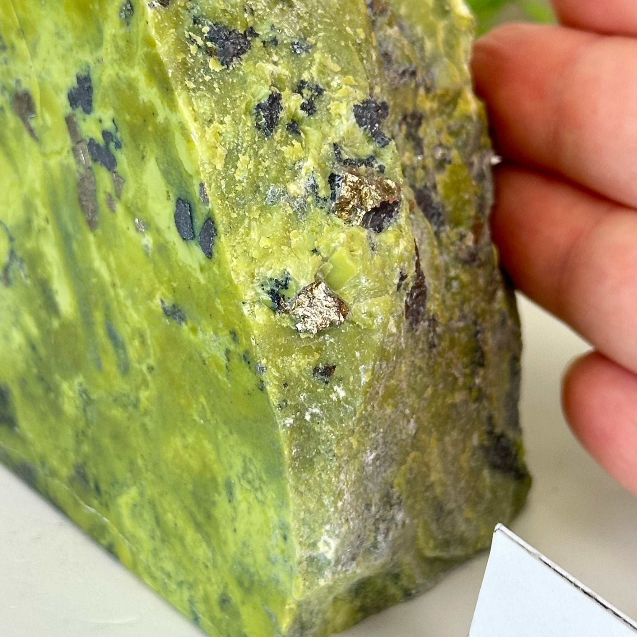 Polished Freeform Serpentine Gemstone, 3.2 lbs & 5” Tall #3303SE - 001 - Brazil GemsBrazil GemsPolished Freeform Serpentine Gemstone, 3.2 lbs & 5” Tall #3303SE - 001Freeform & Unique Shapes3303SE - 001