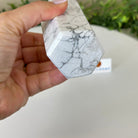 Polished Howlite Crystal Tower 4.9" Tall #3106HW - 004 - Brazil GemsBrazil GemsPolished Howlite Crystal Tower 4.9" Tall #3106HW - 004Crystal Points3106HW - 004