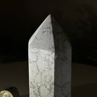 Polished Howlite Crystal Tower 4.9" Tall #3106HW - 004 - Brazil GemsBrazil GemsPolished Howlite Crystal Tower 4.9" Tall #3106HW - 004Crystal Points3106HW - 004