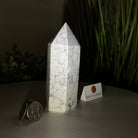 Polished Howlite Crystal Tower 4.9" Tall #3106HW - 004 - Brazil GemsBrazil GemsPolished Howlite Crystal Tower 4.9" Tall #3106HW - 004Crystal Points3106HW - 004