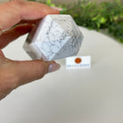 Polished Howlite Crystal Tower 4.9" Tall #3106HW - 004 - Brazil GemsBrazil GemsPolished Howlite Crystal Tower 4.9" Tall #3106HW - 004Crystal Points3106HW - 004