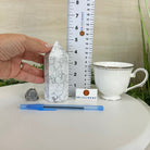 Polished Howlite Crystal Tower 4.9" Tall #3106HW - 004 - Brazil GemsBrazil GemsPolished Howlite Crystal Tower 4.9" Tall #3106HW - 004Crystal Points3106HW - 004