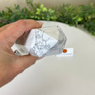 Polished Howlite Crystal Tower 6.9" Tall #3106HW - 005 - Brazil GemsBrazil GemsPolished Howlite Crystal Tower 6.9" Tall #3106HW - 005Crystal Points3106HW - 005