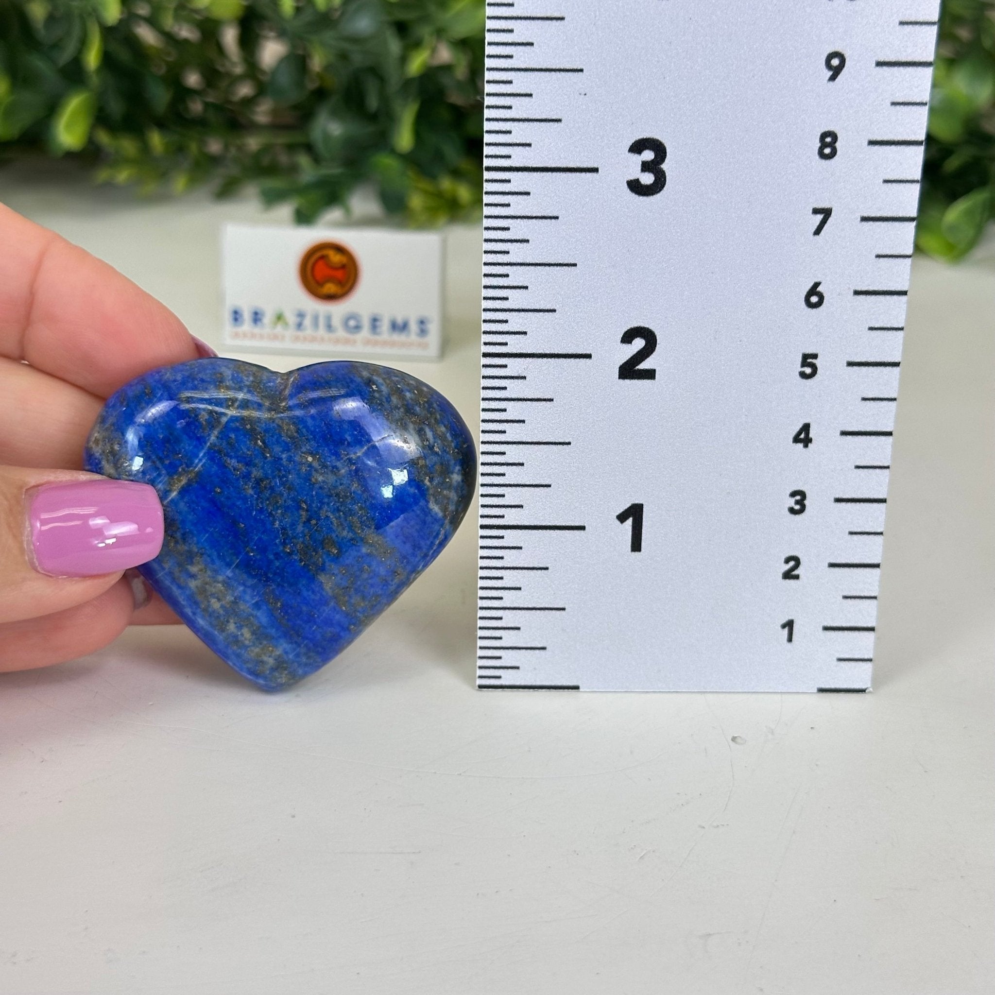 Polished Lapis Lazuli Heart - Shaped Palm Stone 3488LL - 006 - Brazil GemsBrazil GemsPolished Lapis Lazuli Heart - Shaped Palm Stone 3488LL - 006Freeform & Unique Shapes3488LL - 006