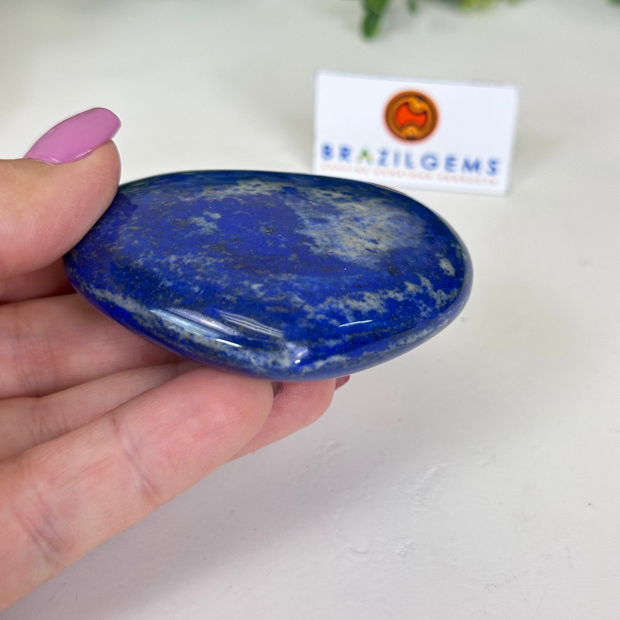 Polished Lapis Lazuli Heart - Shaped Palm Stone 3488LL - 011 - Brazil GemsBrazil GemsPolished Lapis Lazuli Heart - Shaped Palm Stone 3488LL - 011Freeform & Unique Shapes3488LL - 011
