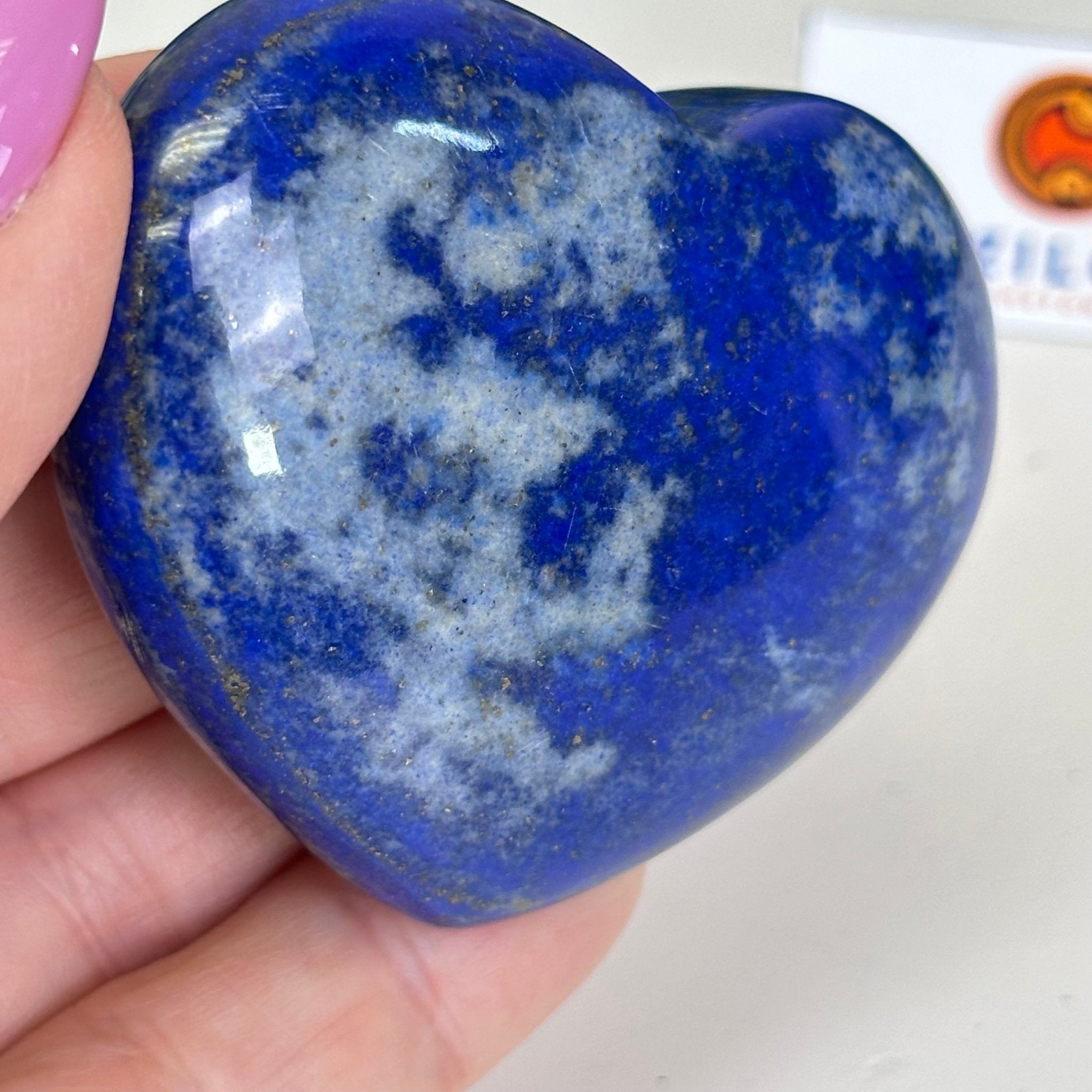 Polished Lapis Lazuli Heart - Shaped Palm Stone 3488LL - 011 - Brazil GemsBrazil GemsPolished Lapis Lazuli Heart - Shaped Palm Stone 3488LL - 011Freeform & Unique Shapes3488LL - 011