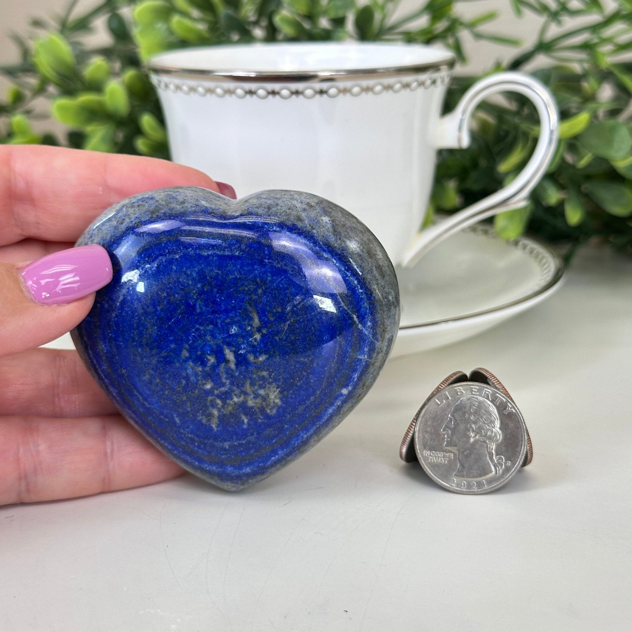 Polished Lapis Lazuli Heart - Shaped Palm Stone 3488LL - 017 - Brazil GemsBrazil GemsPolished Lapis Lazuli Heart - Shaped Palm Stone 3488LL - 017Freeform & Unique Shapes3488LL - 017