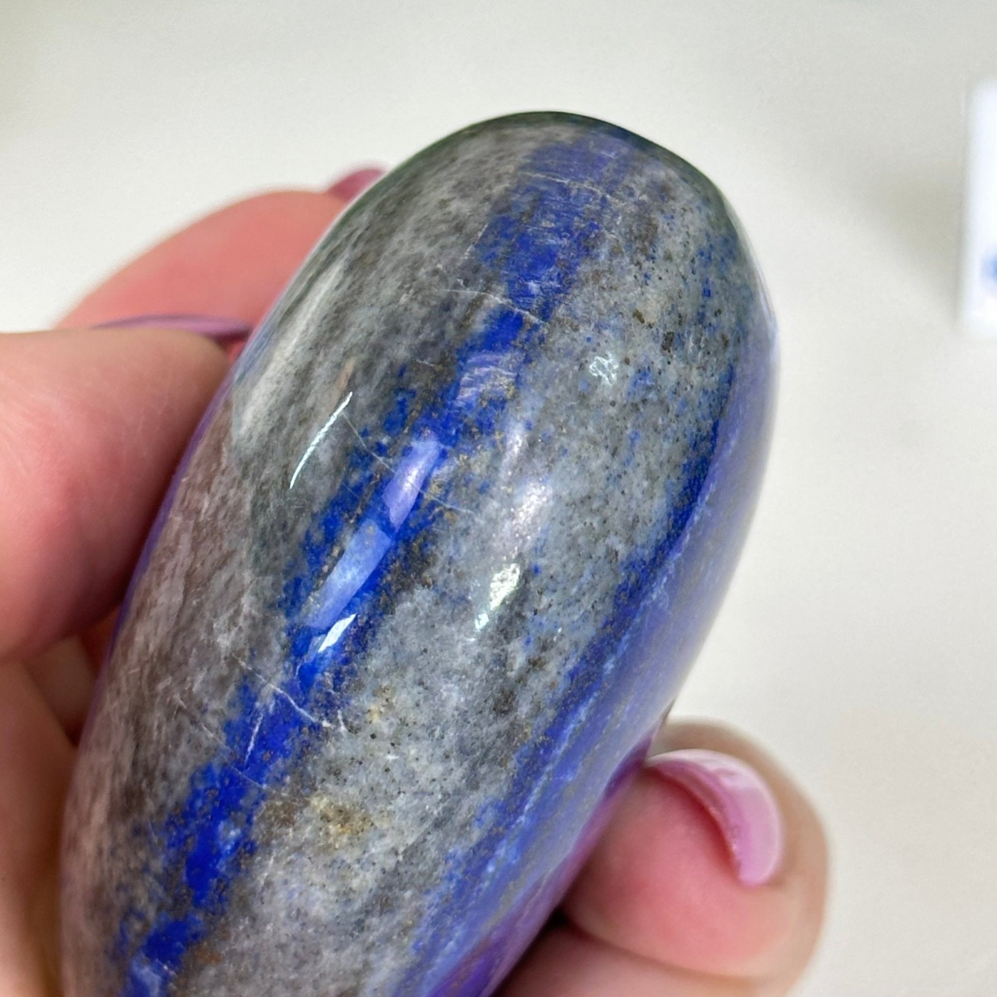 Polished Lapis Lazuli Heart - Shaped Palm Stone 3488LL - 017 - Brazil GemsBrazil GemsPolished Lapis Lazuli Heart - Shaped Palm Stone 3488LL - 017Freeform & Unique Shapes3488LL - 017
