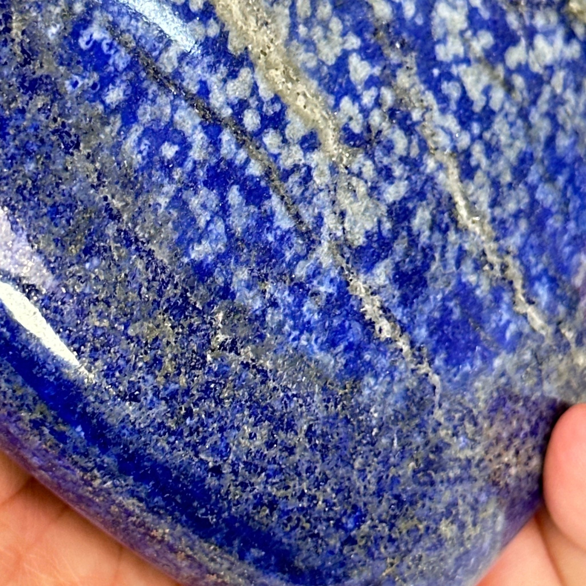 Polished Lapis Lazuli Heart - Shaped Palm Stone 3488LL - 035 - Brazil GemsBrazil GemsPolished Lapis Lazuli Heart - Shaped Palm Stone 3488LL - 035Freeform & Unique Shapes3488LL - 035