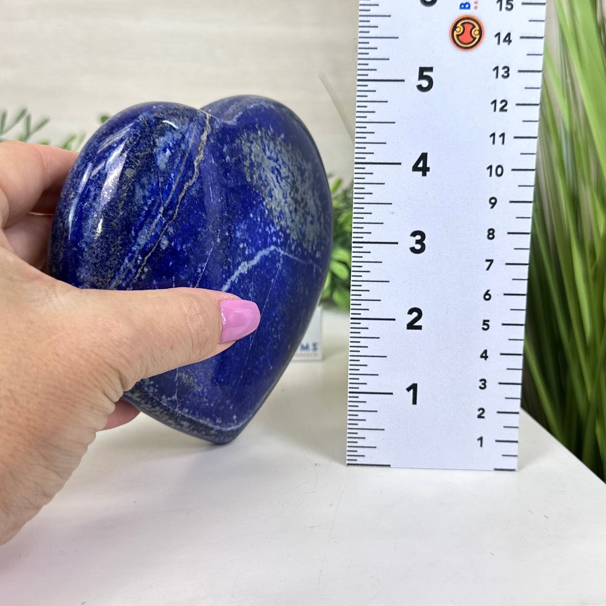Polished Lapis Lazuli Heart - Shaped Palm Stone 3488LL - 035 - Brazil GemsBrazil GemsPolished Lapis Lazuli Heart - Shaped Palm Stone 3488LL - 035Freeform & Unique Shapes3488LL - 035