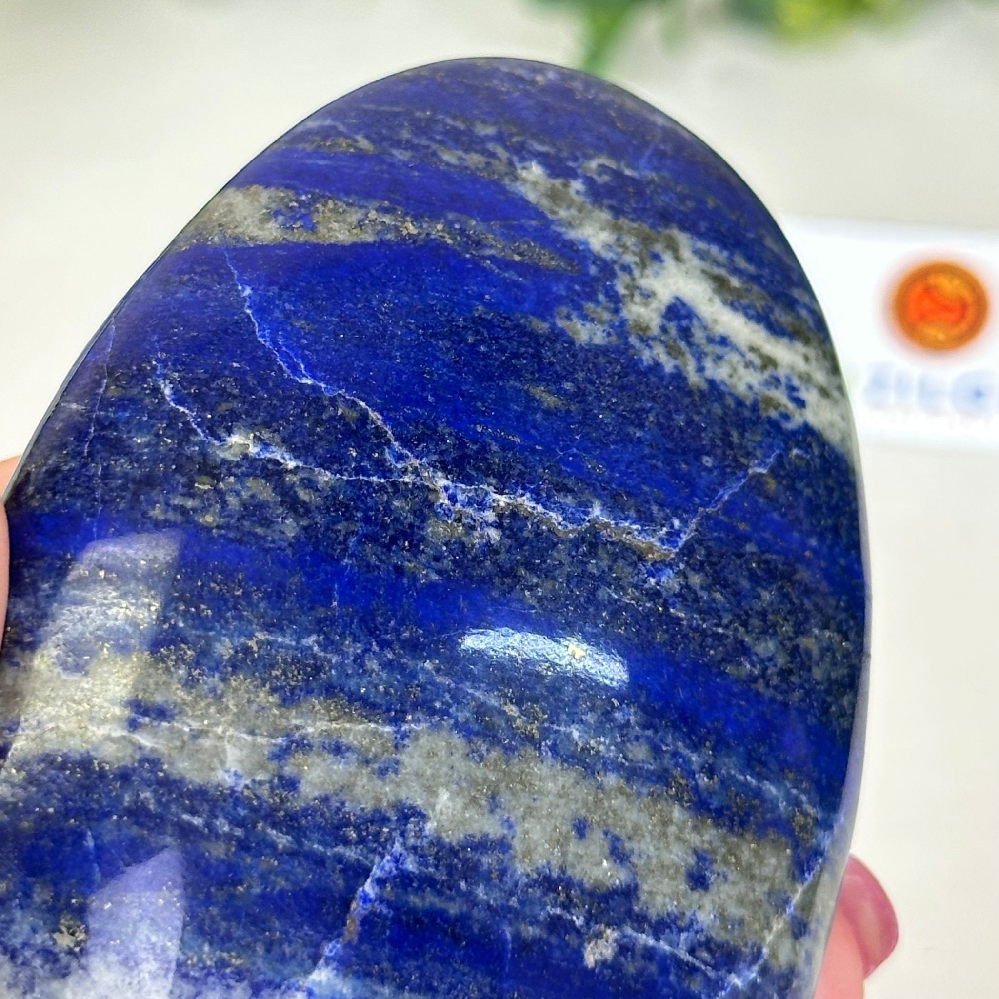 Polished Lapis Lazuli Palm Stone 3488LL - 023 - Brazil GemsBrazil GemsPolished Lapis Lazuli Palm Stone 3488LL - 023Freeform & Unique Shapes3488LL - 023