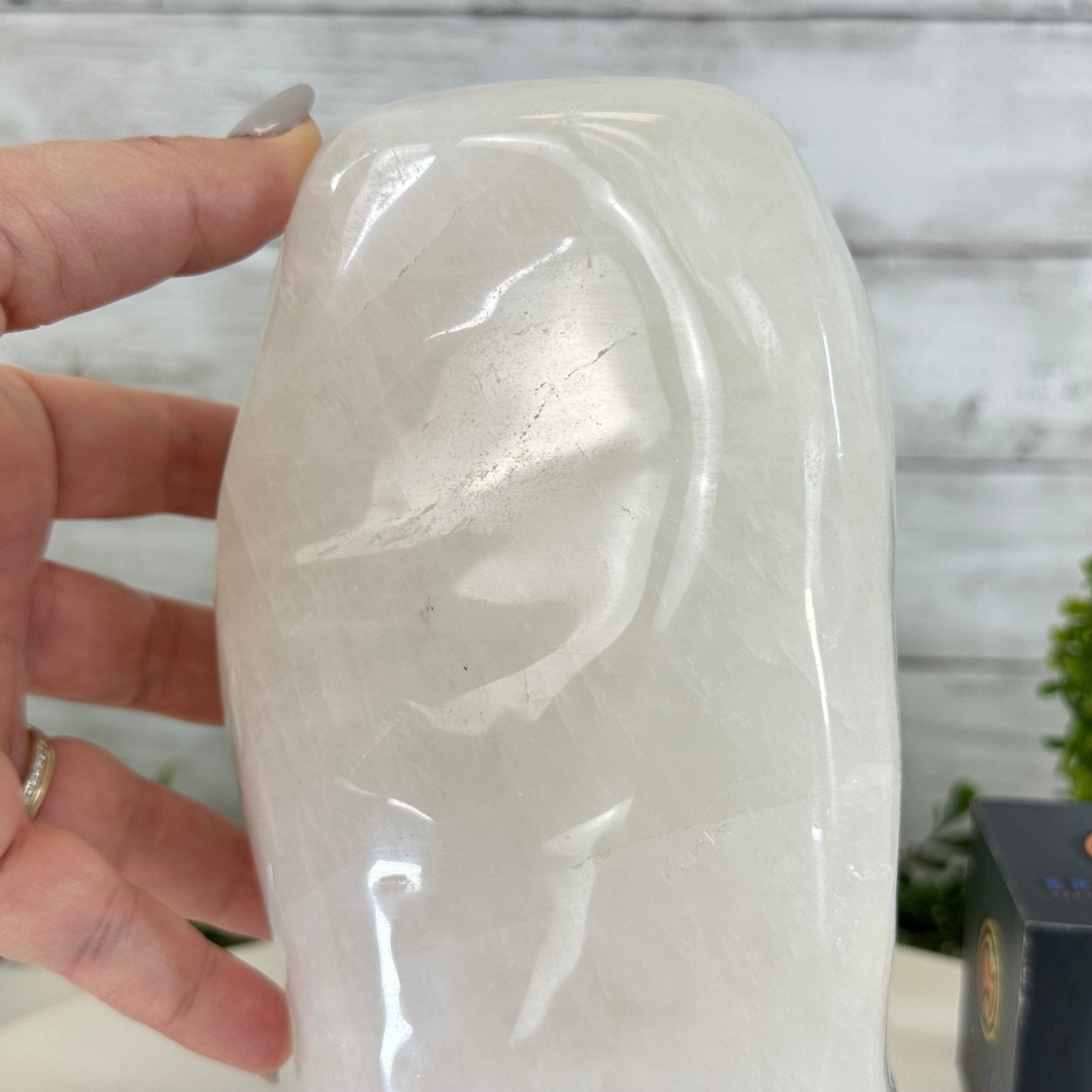 Polished Milky Quartz Crystal Night Light, 7.6 lbs & 8.5" Tall #5801MQ-003 - Brazil GemsBrazil GemsPolished Milky Quartz Crystal Night Light, 7.6 lbs & 8.5" Tall #5801MQ-003Night Lights5801MQ-003