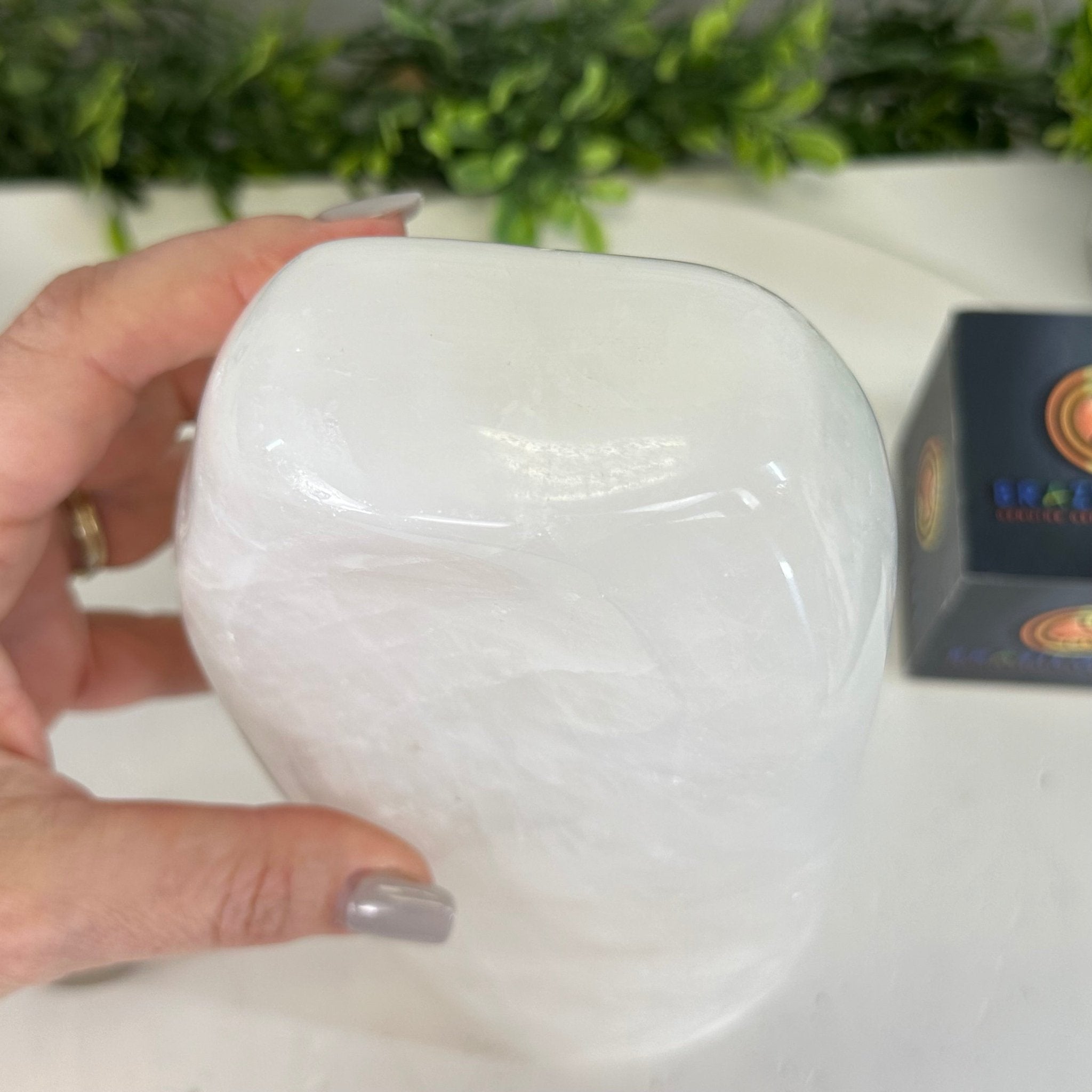 Polished Milky Quartz Crystal Night Light, 7.6 lbs & 8.5" Tall #5801MQ-003 - Brazil GemsBrazil GemsPolished Milky Quartz Crystal Night Light, 7.6 lbs & 8.5" Tall #5801MQ-003Night Lights5801MQ-003