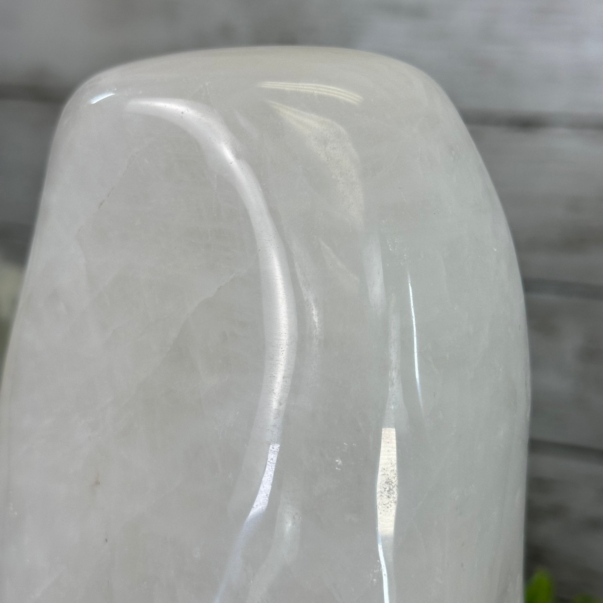 Polished Milky Quartz Crystal Night Light, 7.6 lbs & 8.5" Tall #5801MQ-003 - Brazil GemsBrazil GemsPolished Milky Quartz Crystal Night Light, 7.6 lbs & 8.5" Tall #5801MQ-003Night Lights5801MQ-003