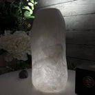 Polished Milky Quartz Crystal Night Light, 7.6 lbs & 8.5" Tall #5801MQ-003 - Brazil GemsBrazil GemsPolished Milky Quartz Crystal Night Light, 7.6 lbs & 8.5" Tall #5801MQ-003Night Lights5801MQ-003