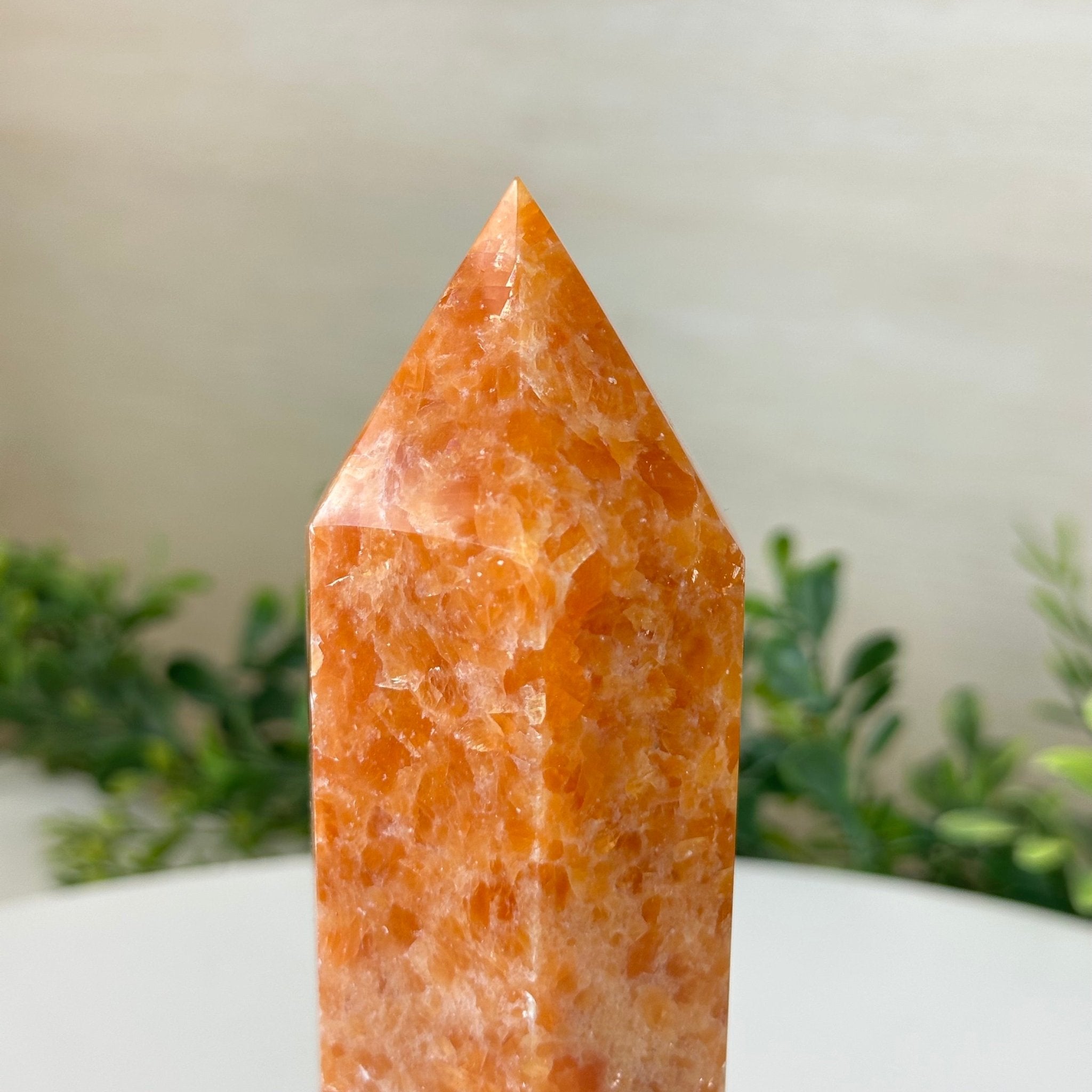 Polished Orchid Calcite Crystal Tower 5.9" Tall #3106OC - 002 - Brazil GemsBrazil GemsPolished Orchid Calcite Crystal Tower 5.9" Tall #3106OC - 002Crystal Points3106OC - 002