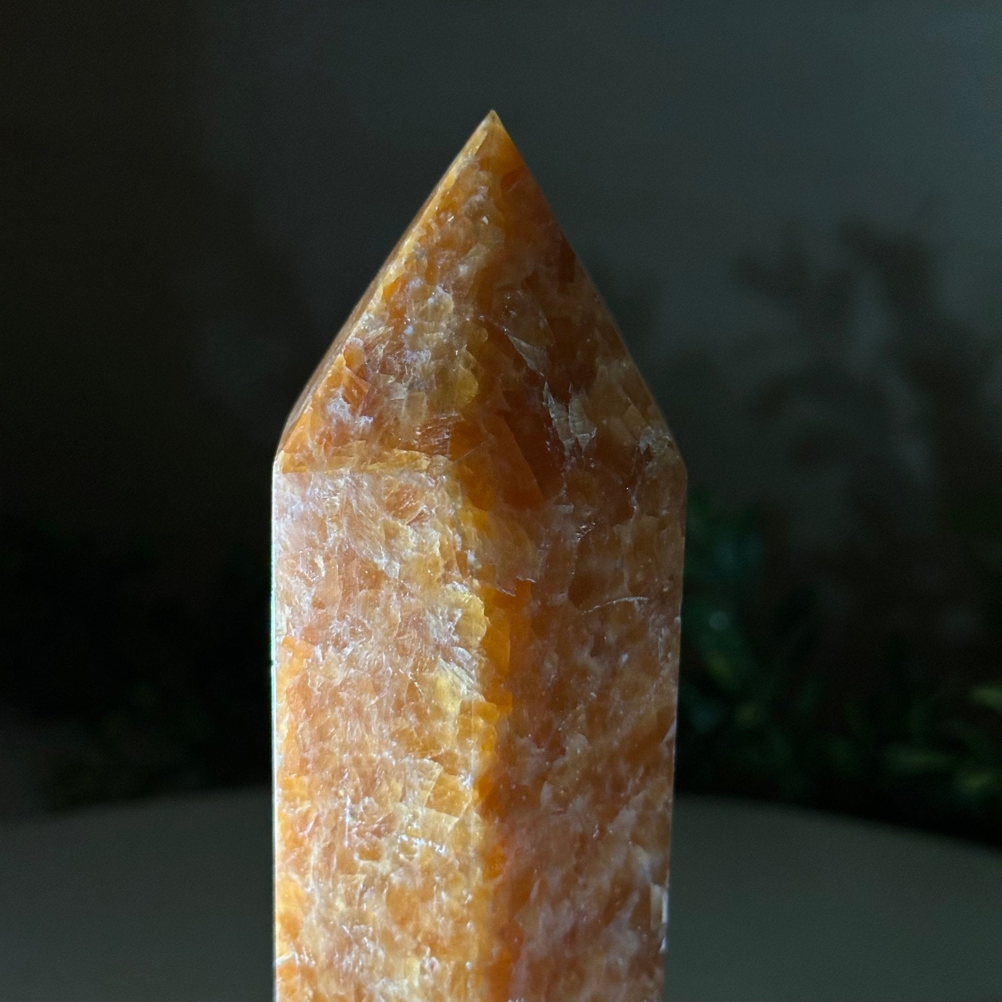 Polished Orchid Calcite Crystal Tower 5.9" Tall #3106OC - 002 - Brazil GemsBrazil GemsPolished Orchid Calcite Crystal Tower 5.9" Tall #3106OC - 002Crystal Points3106OC - 002